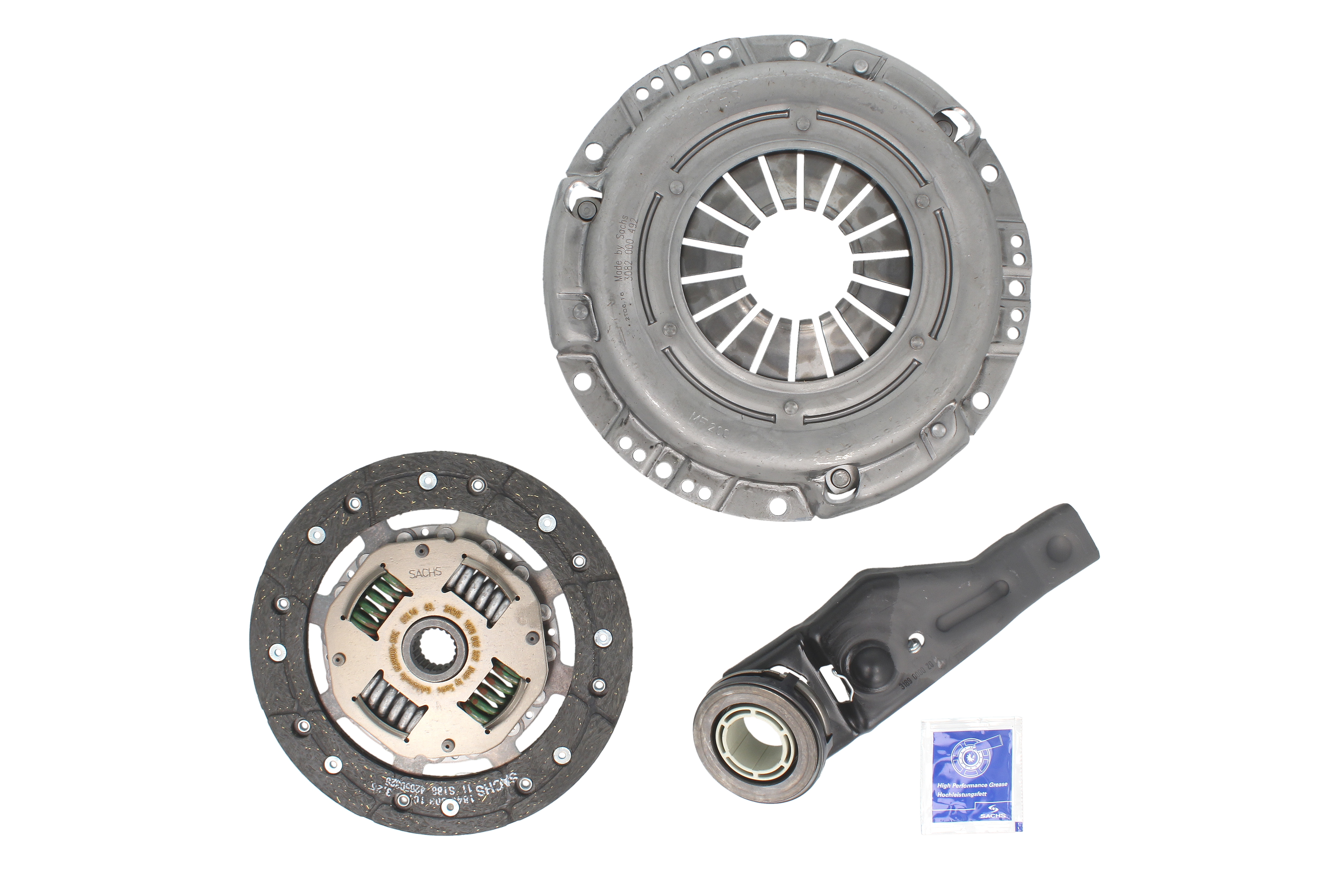 Комплект зчеплення MAZDA: 3 (2003>2006) 1.4I, 1.6I SACHS (3000 951 008) SACHS фото 3