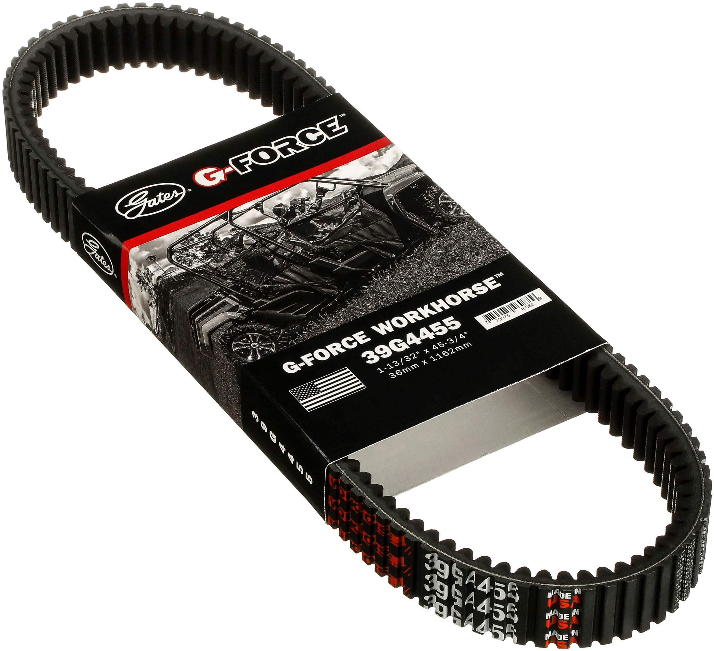 GATES hnací klínový řemen, variomatik ARCTIC CAT BEAR 570 09 (39G4455, 36GBSSV1156, XTX5043, 9825-01020, 9827-01020, 36GBSSV1156)