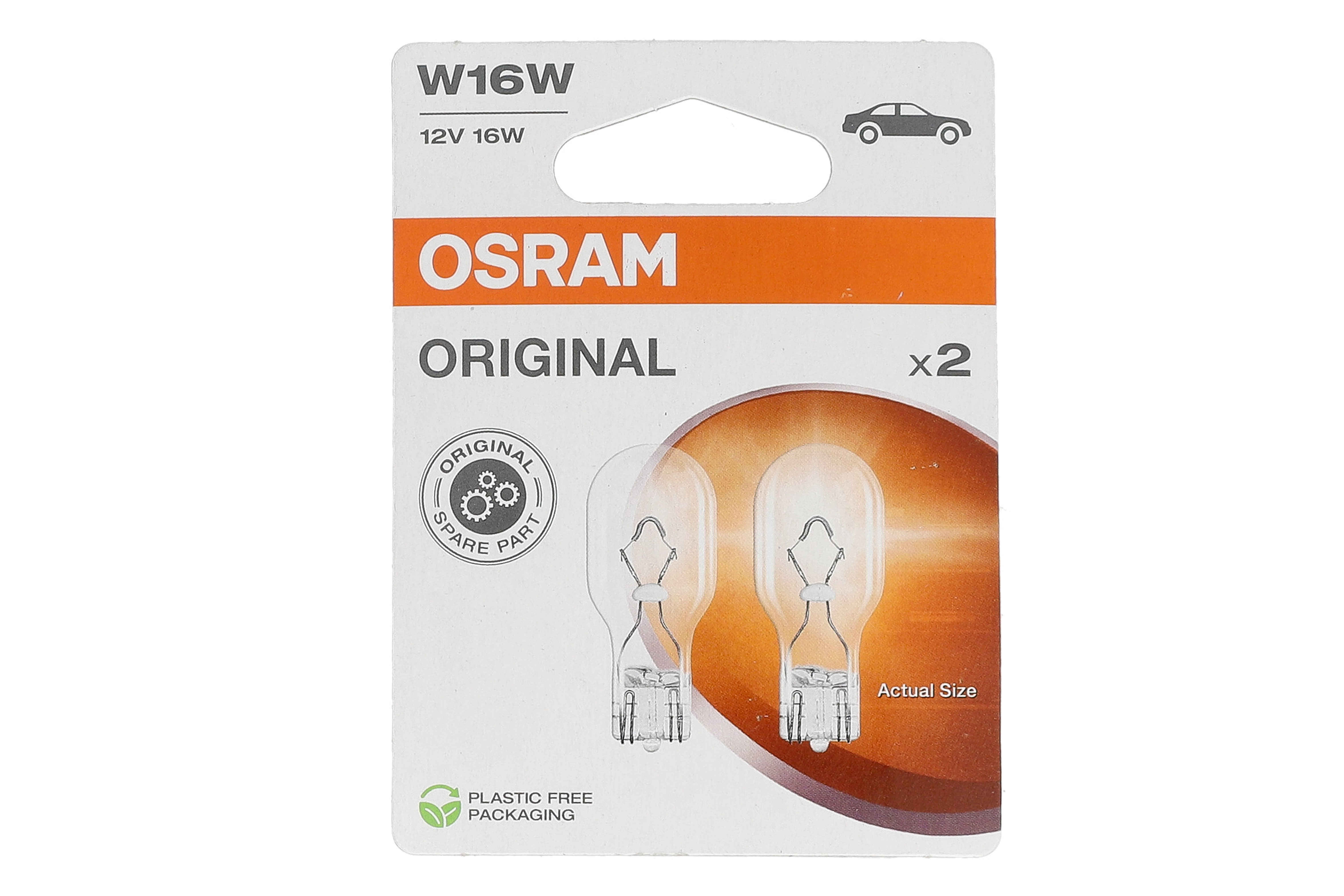 Автолампа 16W W16W 12V 16W W2.1X9.5D/ORIGINAL LINE/2ШТ. BLISTER OSRAM (921-2BL) osram фото 4