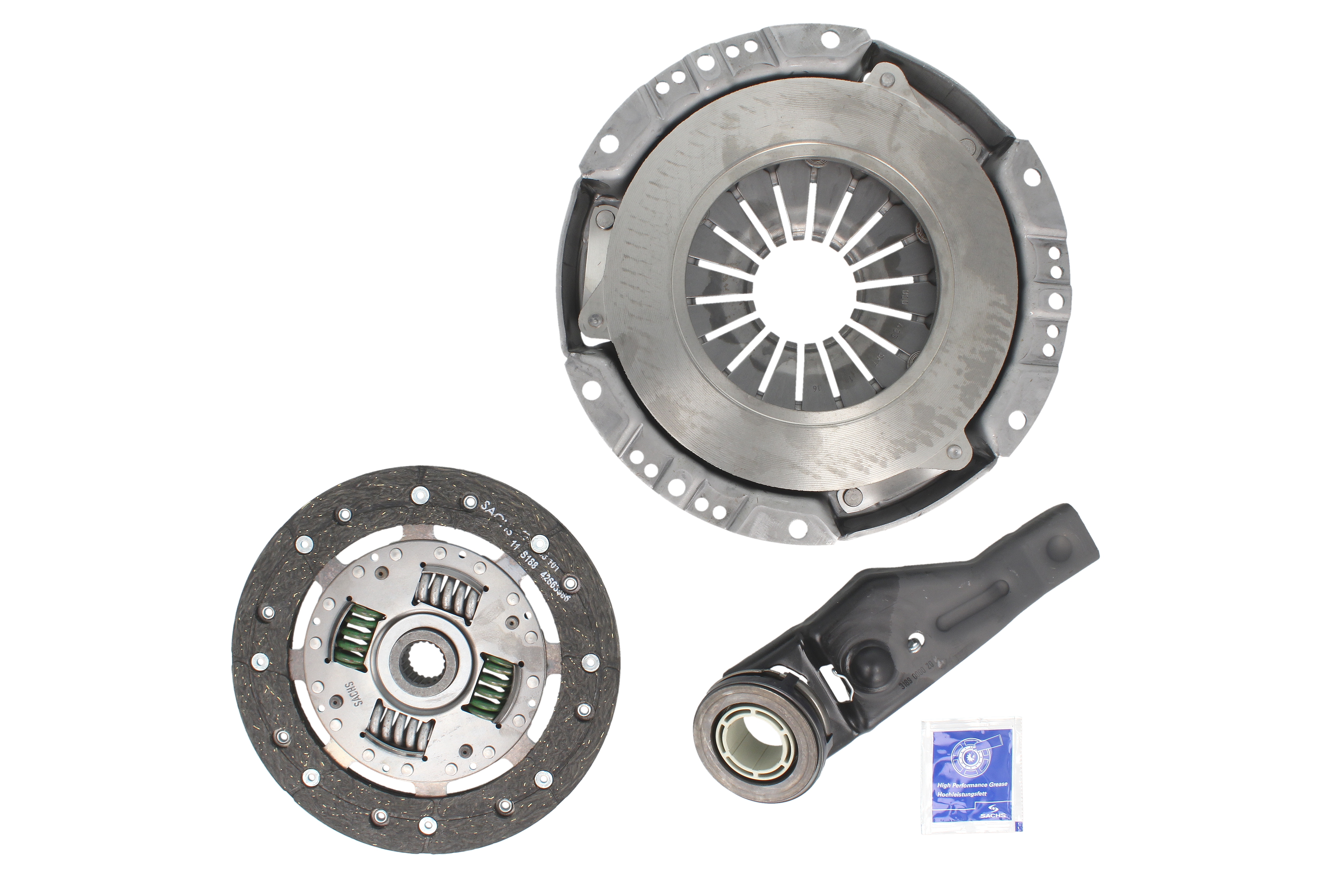 Комплект зчеплення MAZDA: 3 (2003>2006) 1.4I, 1.6I SACHS (3000 951 008) SACHS фото 4