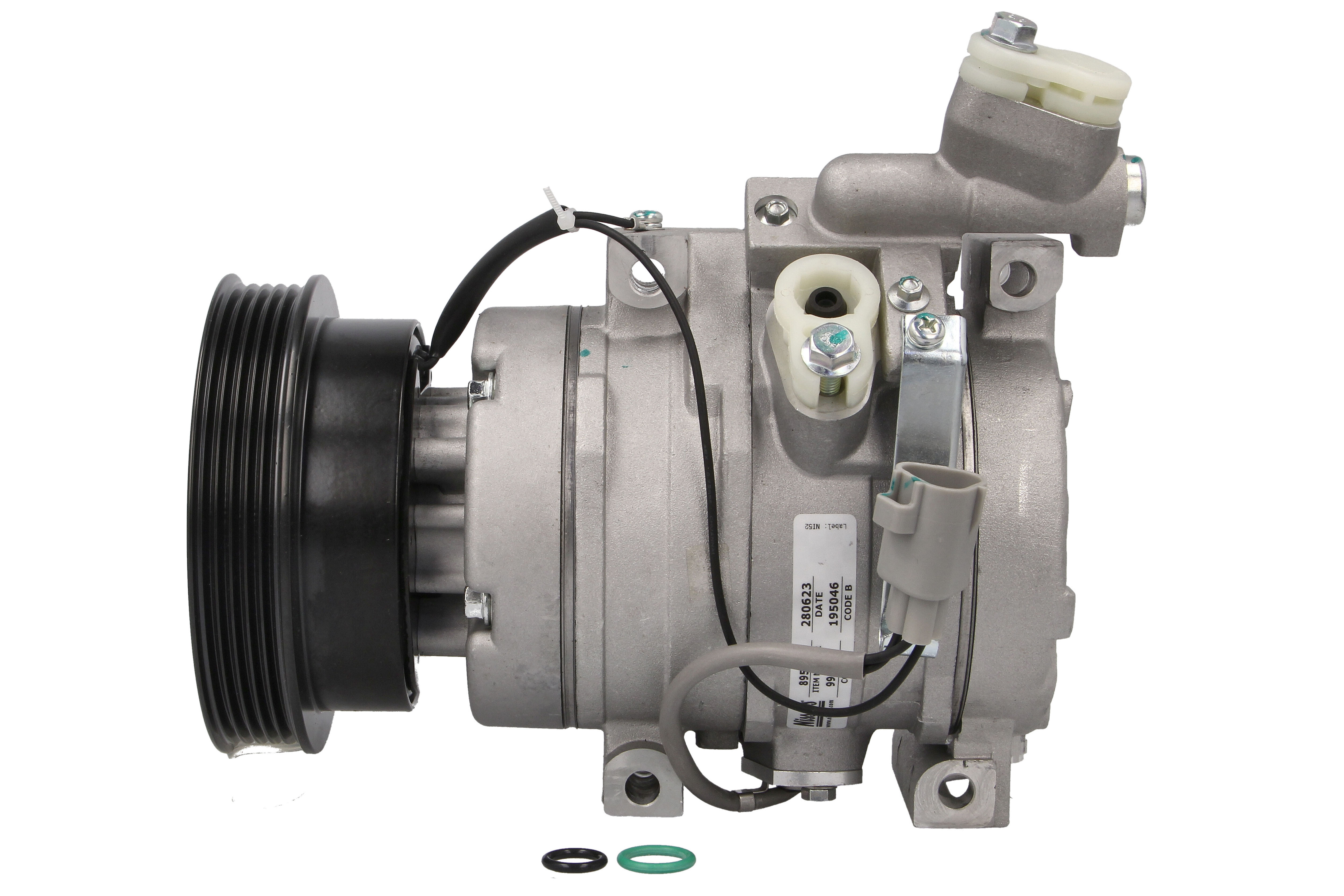 Компресор кондиціонера TOYOTA AVENSIS (T22#) (97-) 2.0 D4D|TOYOTA AVENSIS VERSO (ACM20, NISSENS (89576) Nissens фото 3