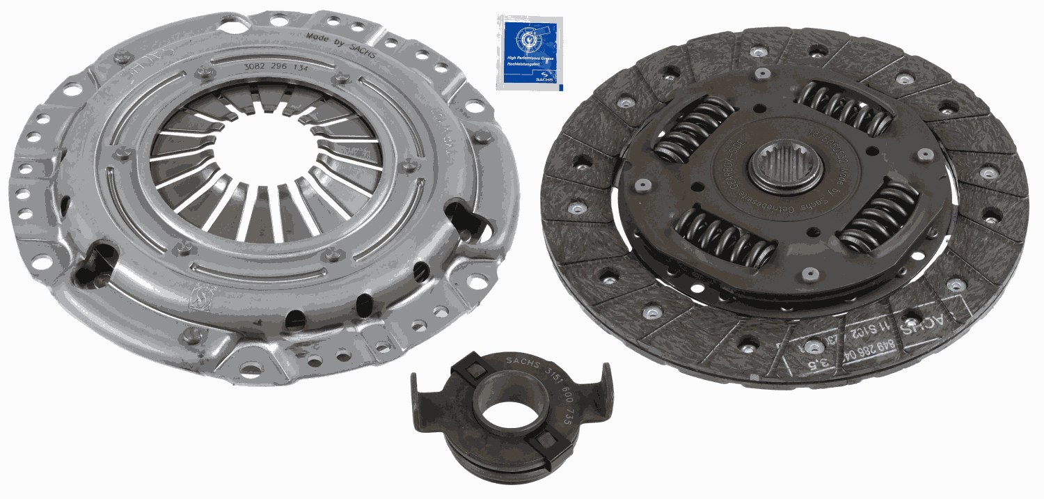 Set kvačila 190mm za vozilo SEAT AROSA