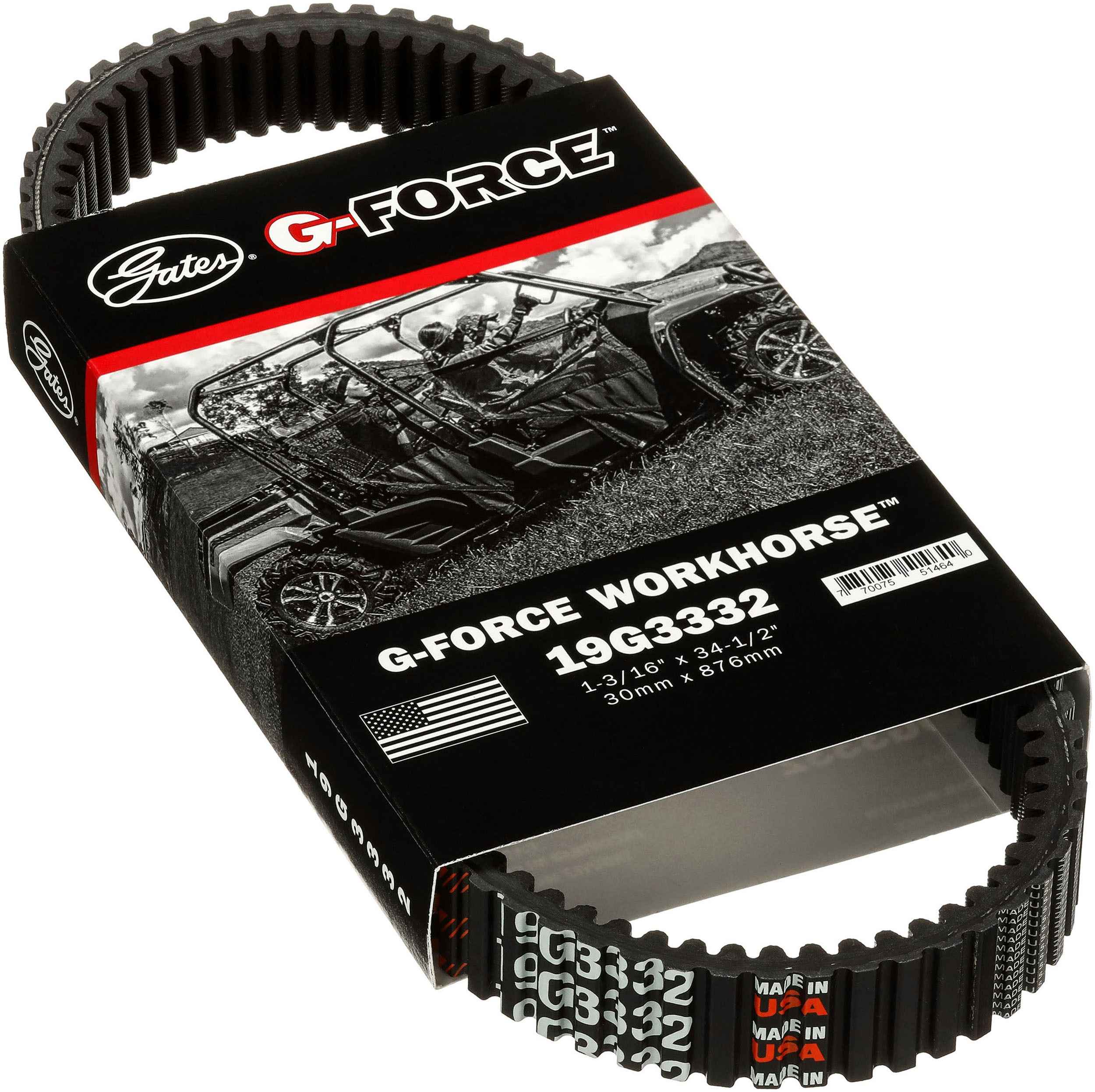 GATES hnací klínový řemen, variomatik YAMAHA YFM 450 GRIZZLY EPS, 450 GRIZZLY IRS, 450FX (WOLVERINE), 400 (GRIZZLY) IRS, 450 KODIAK 04-14, YXR 450 (RHINO) 06-09 (19G3332, 30GBS868, 31GBS880, HP2005, XTX2205, 9825-01069, 9827-01069, 30GBS868, 31GBS880, 3C2