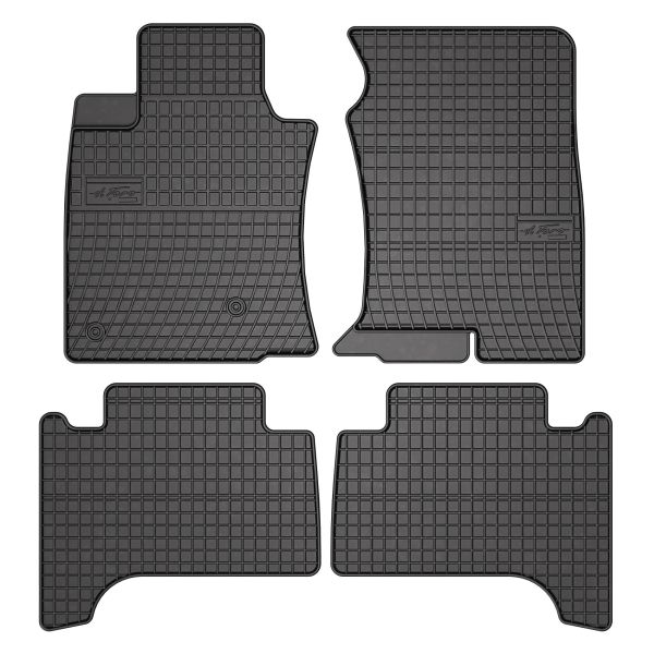 Set Covorase Auto Si Tavita Portbagaj TOYOTA LAND CRUISER PRADO (_J15_) din 2009-2020, Cauciuc, Protectie Porbagaj, 4x Stickere auto cu TOYOTA