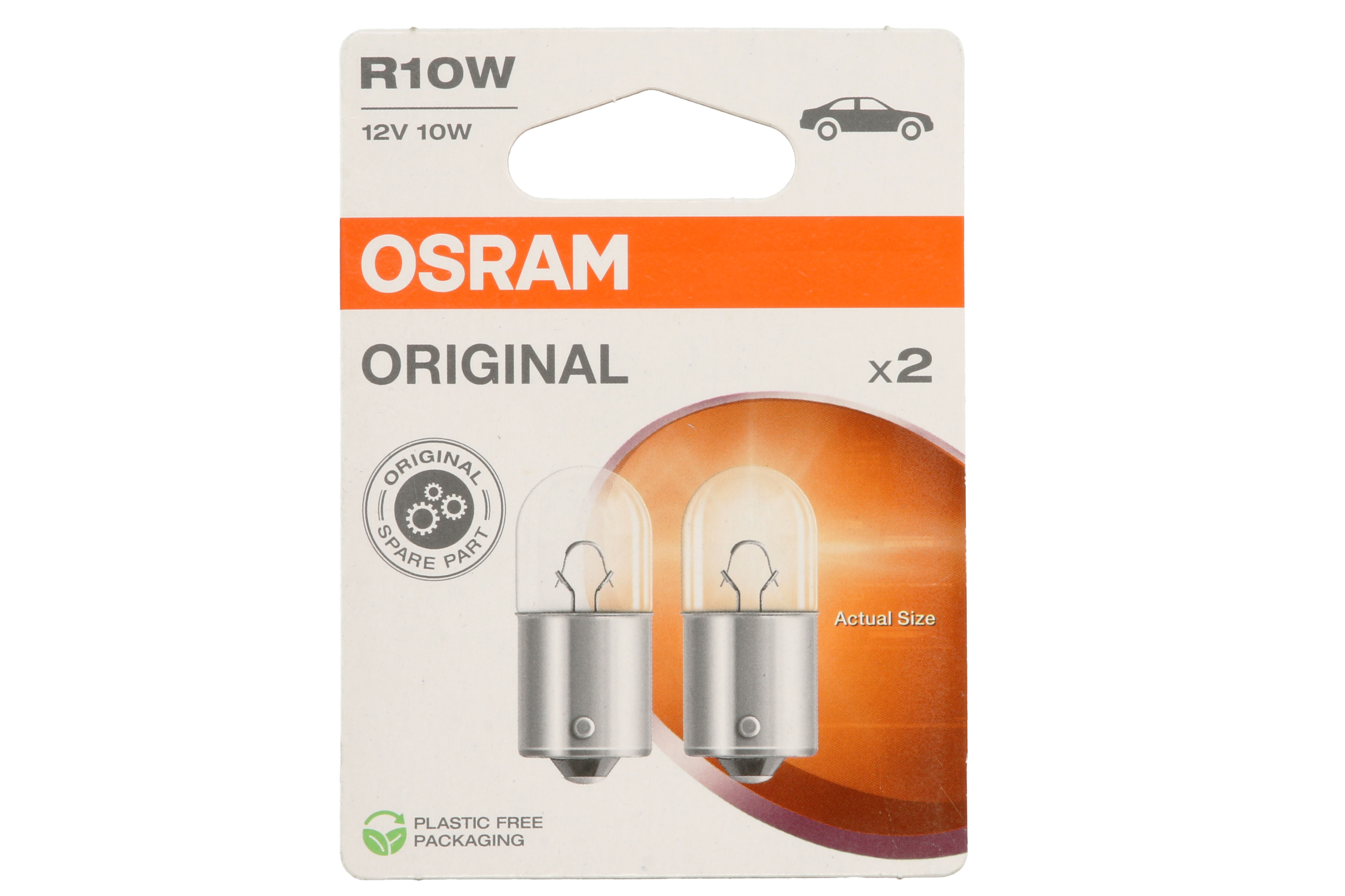 Автолампа 10W R10W 12V 10W BA15S/ORIGINAL LINE/2ШТ. BLISTER OSRAM (5008-2BL) osram фото 4