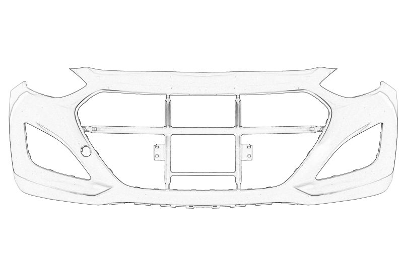 Prednji branik za vozilo HYUNDAI i30 GD Hatchback / Station wagon