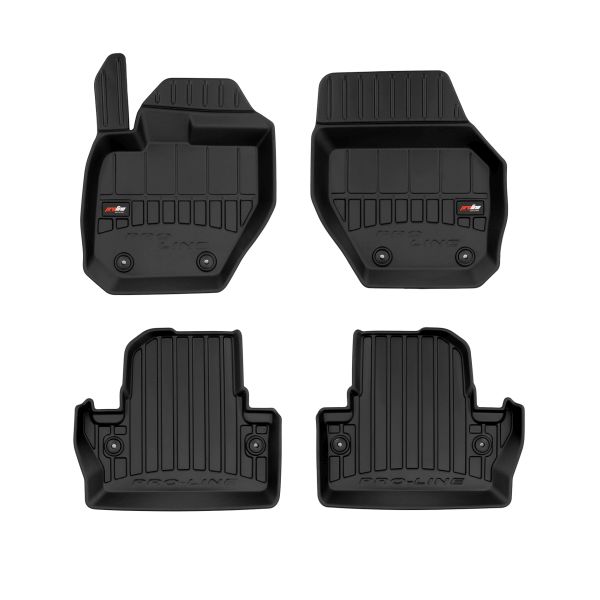 Set Covorase Auto Si Tavita Portbagaj VOLVO V60 I Cross Country (157) din 2015-2018, Cauciuc, Protectie Porbagaj, 4x Stickere auto cu VOLVO
