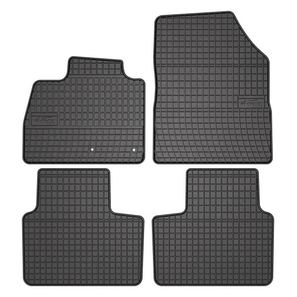 Set Covorase Auto Si Tavita Portbagaj RENAULT SCENIC IV (J9_) din 2016-2022, Cauciuc, Protectie Porbagaj, 4x Stickere auto cu RENAULT