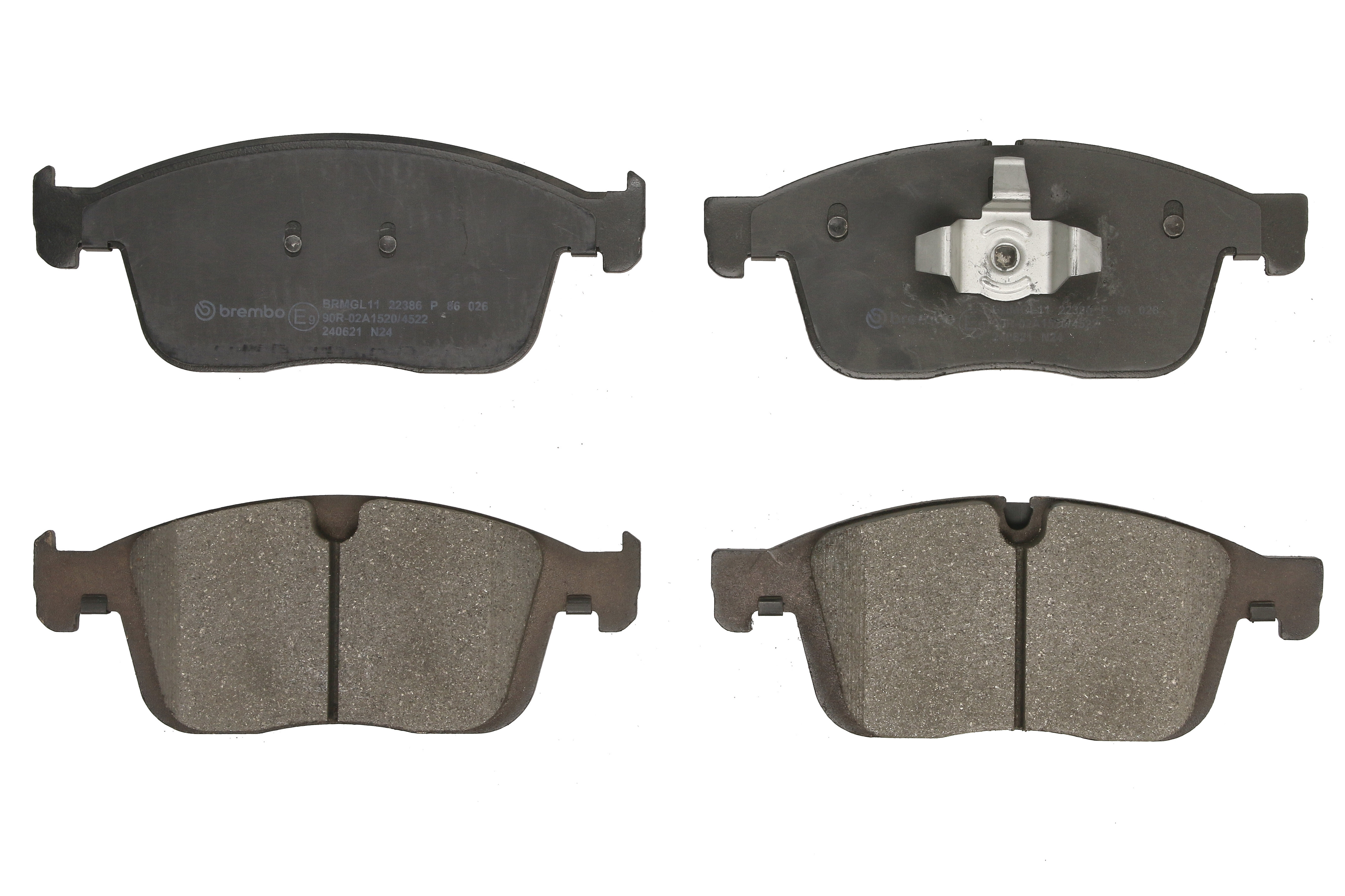 Колодки гальмівні дискові VOLVO XC60 I ДЖИП (156) 2.4 2008.05-2017.12 BREMBO (P86026) BREMBO фото 3