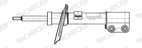 Amortizer Prednji za vozilo RENAULT CLIO 5 1.0-1.6H 06.19-