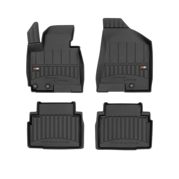 Set Covorase Auto Si Tavita Portbagaj KIA SPORTAGE III (SL) din 2010-2016, Cauciuc, Protectie Porbagaj, 4x Stickere auto cu KIA