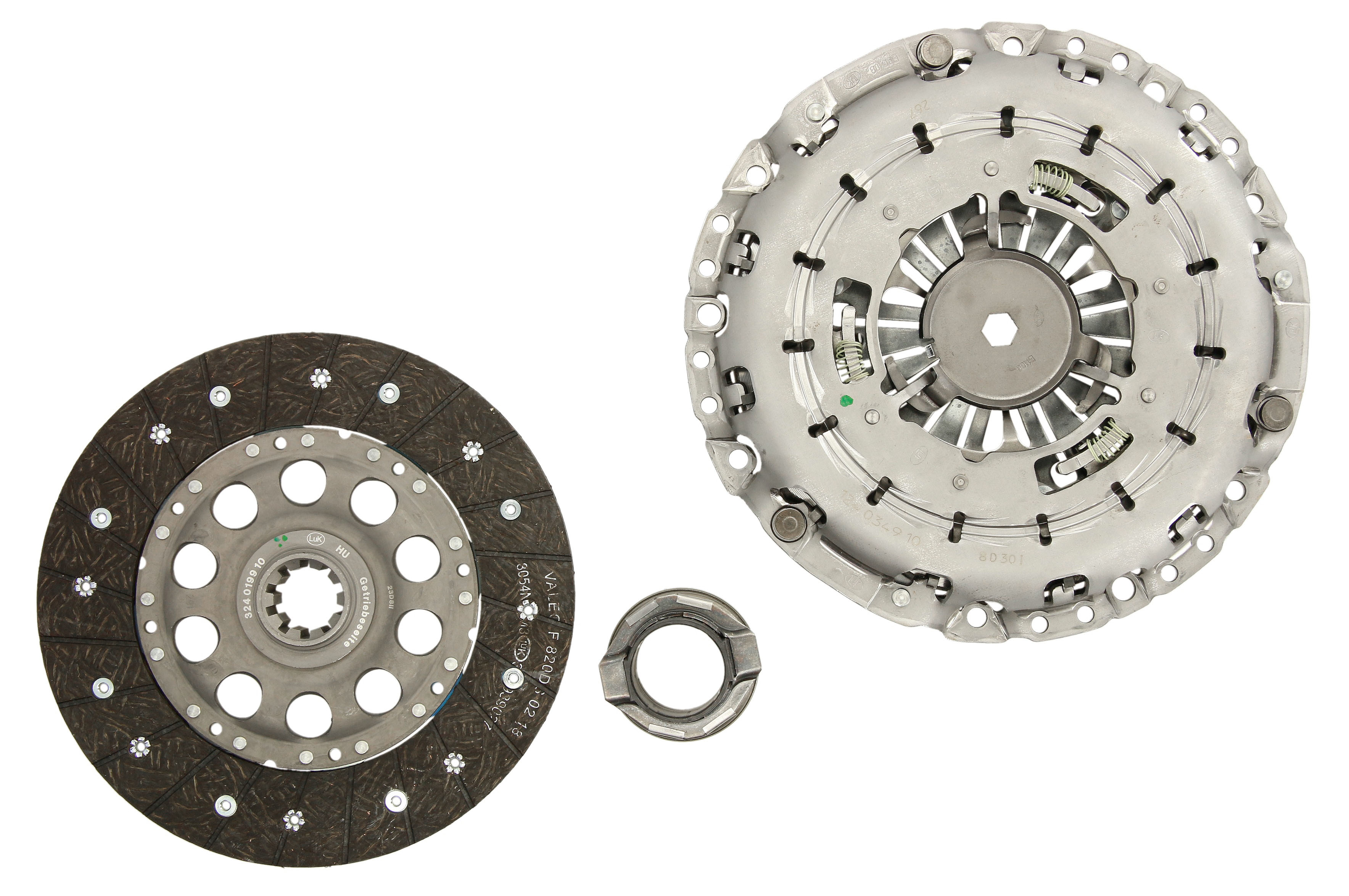 Комплект сцепления BMW 5 (E39) 96-03 (d=240mm) (+выжимной) M62/M57 фото 10