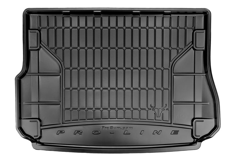 Set Covorase Auto Si Tavita Portbagaj LAND ROVER RANGE ROVER EVOQUE (L538) din 2011-2019, Cauciuc, Protectie Porbagaj, 4x Stickere auto cu LAND ROVER