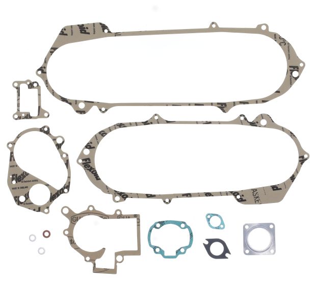 ATHENA kompletní sada těsnění, motor DERBI VAMOS 50 95, ITALJET FORMULA 50 AC 94-00, TORPEDO 50 97-99, VELOCIFERO 50 94-99, MALAGUTI CR1 50 (CROSSER) 95-99, SUZUKI AH 50 (ADDRESS) 92-95, AJ 50 ZZ (SEPIA S) 95-97, AP 50 95-97