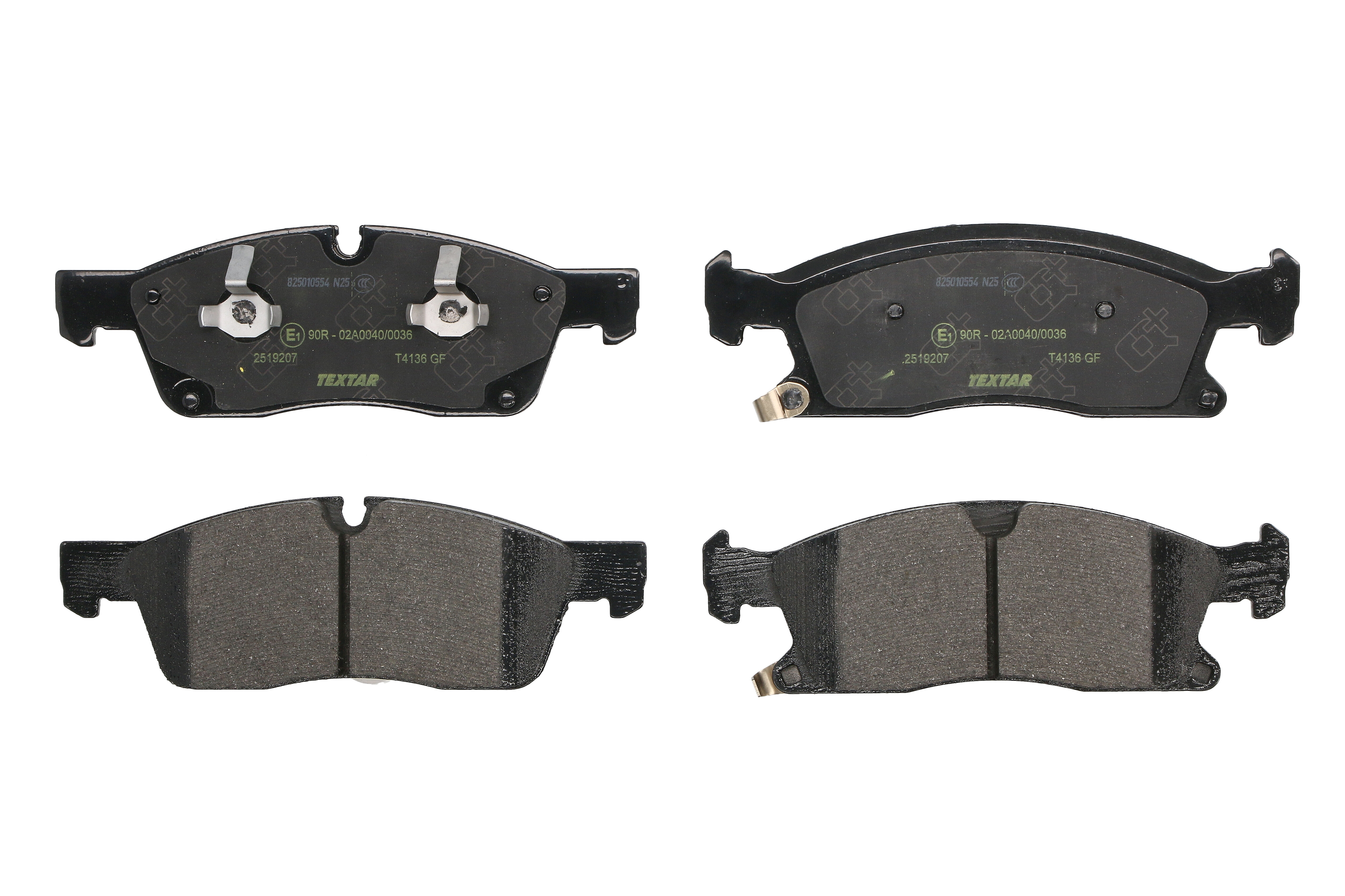 Комплект гальмівних колодок передн , DODGE DURANGO, JEEP GRAND CHEROKEE, GRAND CHEROKEE IV 3.0-6.4 11.10-