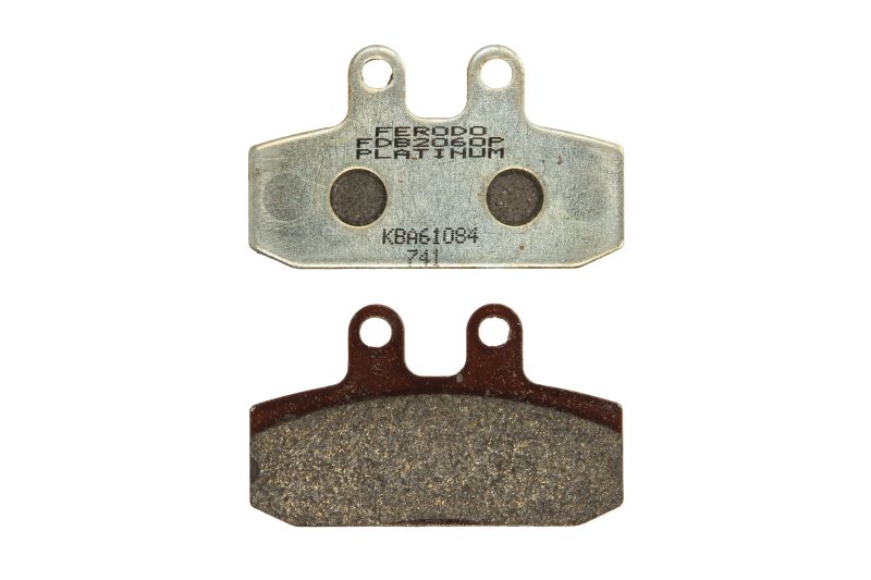 Levně FERODO sada brzdových destiček, kotoučová brzda APRILIA SCARABEO 500 03-04, HONDA CA 125 REBEL 98-00, SJ 100 (BALI EX), 50 (BALI) 95-00 (FDB2060,