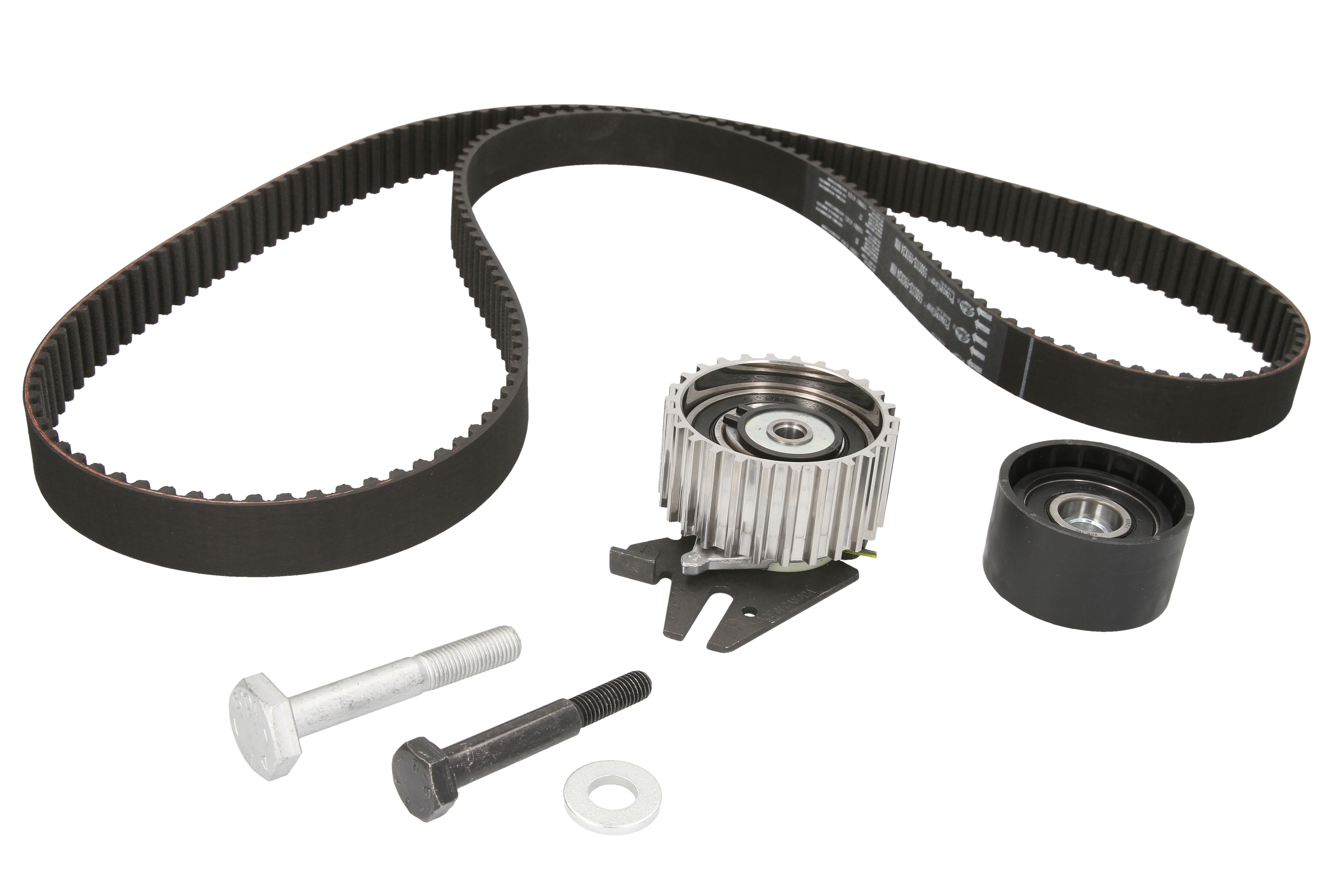Роликовий модуль натягувача ременя (ролик, ремінь) FIAT, ALFA ROMEO 1.9JTD/99-10 (GT T42140-1ШТ + GT T43042-1ШТ GATES (K055500XS) Gates фото 3