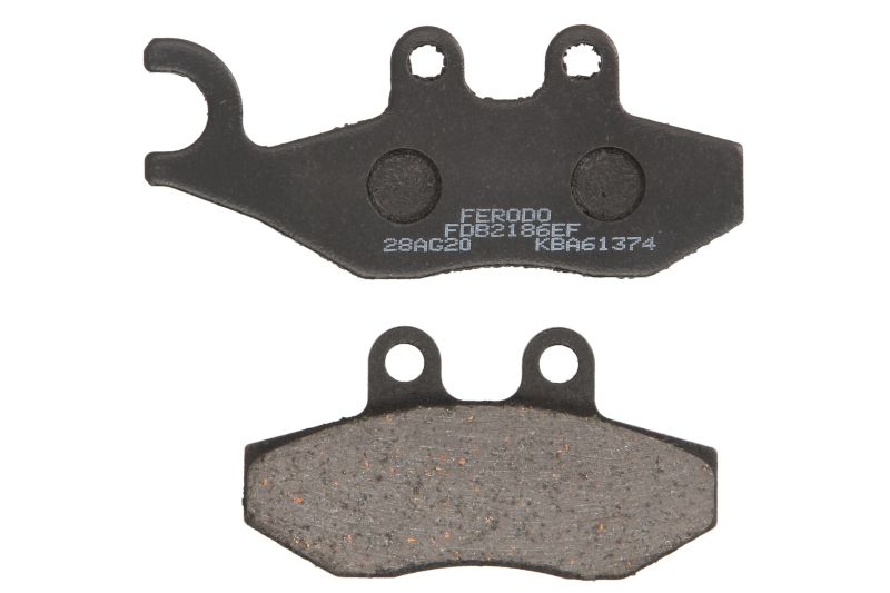 Levně FERODO sada brzdových destiček, kotoučová brzda GILERA NEXUS 300 IE 09-12, PIAGGIO/VESPA BEVERLY 300RST 4V 4T IE, 125RST 4T-4V I.E. 10-13, CARNABY 125