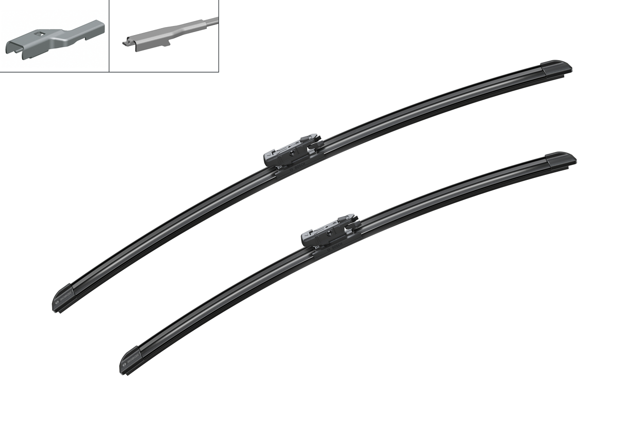Set stergatoare auto LAND ROVER RANGE ROVER EVOQUE Convertible (L538) din 2015-2019, Bosch Aerotwin, din cauciuc siliconat rezistent