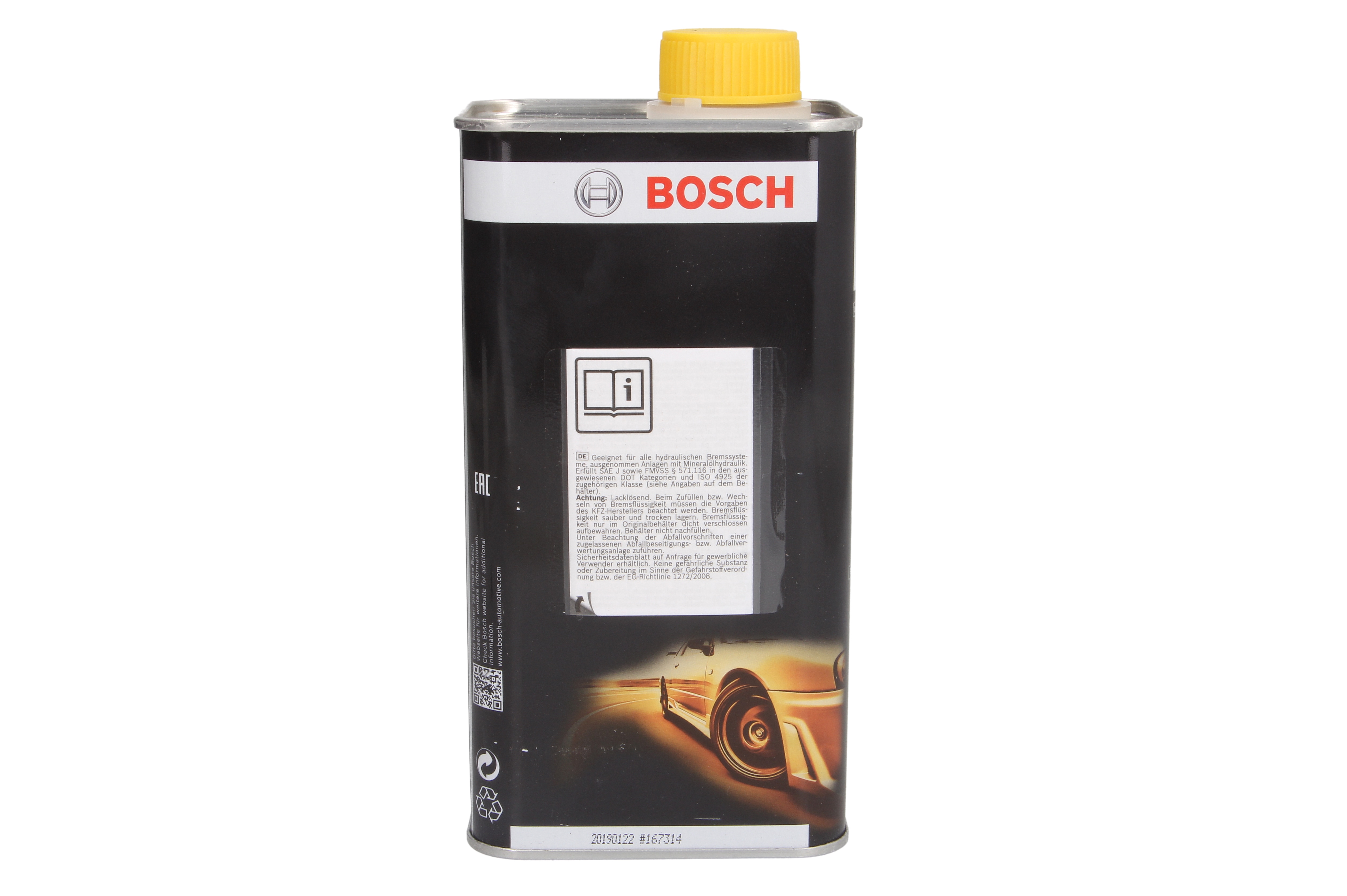 Рідина гальмівна ENV6 1л ENV6 1L (6 X 1L) ТОЧКА КИПІННЯ 271°C BOSCH (1987479207) Bosch фото 11