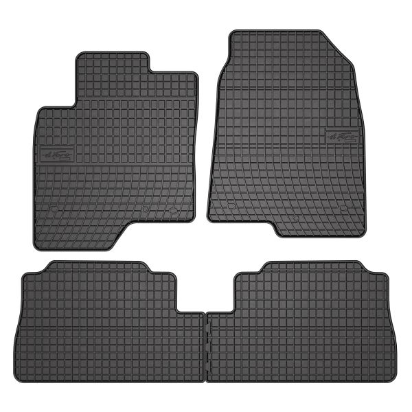 Set Covorase Auto Si Tavita Portbagaj CHEVROLET CAPTIVA (C100, C140) din 2006-2018, Cauciuc, Protectie Porbagaj, 4x Stickere auto cu CHEVROLET