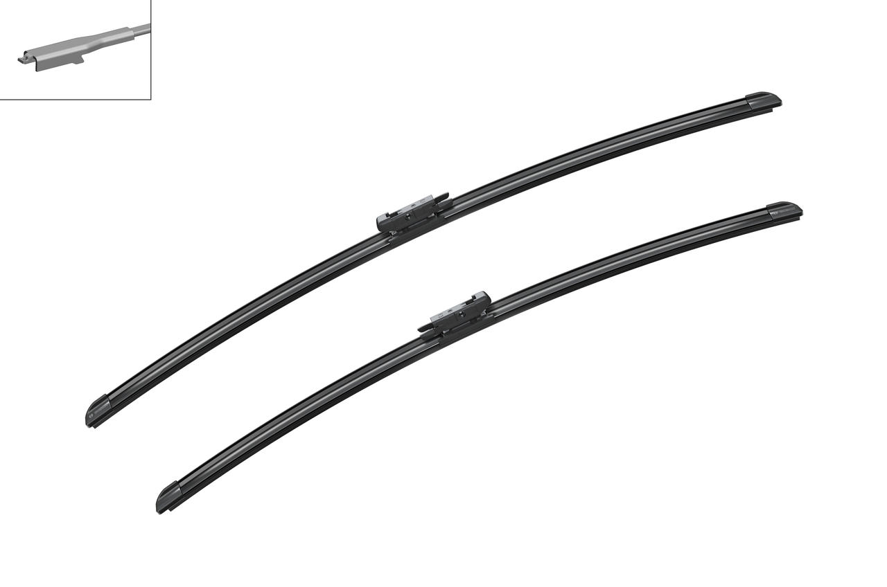 Set 3 stergatoare MERCEDES-BENZ VIANO (W639) din 2003-2014, Bosch Aerotwin, din cauciuc siliconat rezistent