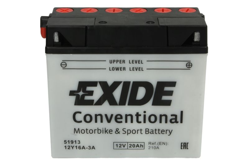 EXIDE startovací baterie  (12Y16A-3A, 12Y16A-3A, 4997, 61 21 2 346 800, 12Y16A-3A, 51814, 12Y16A-3A, 61212346800)