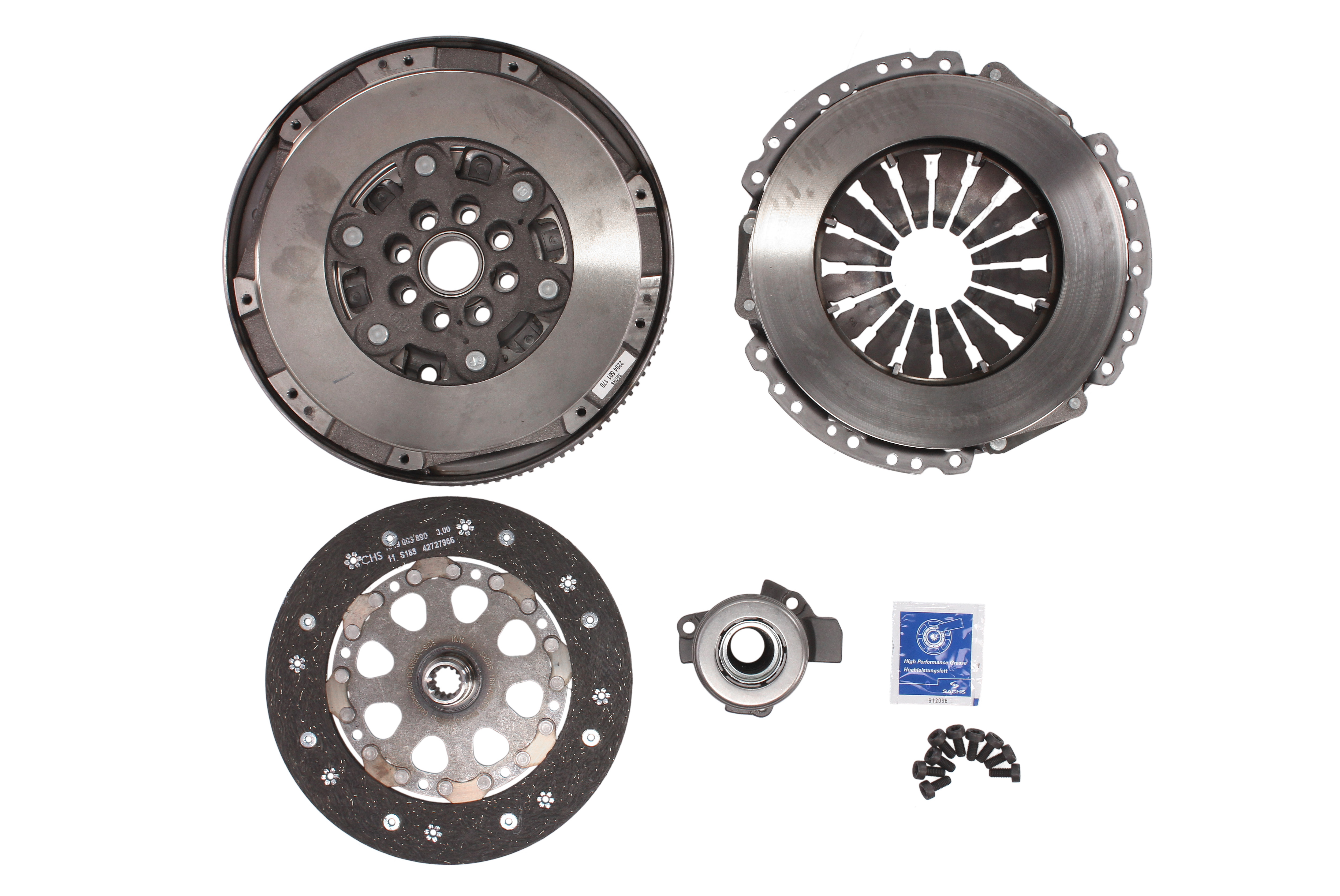 Комплект зчеплення з маховиком OPEL COMBO, CORSA 1.3 CDTI 03- SACHS (2290 601 086) SACHS фото 4