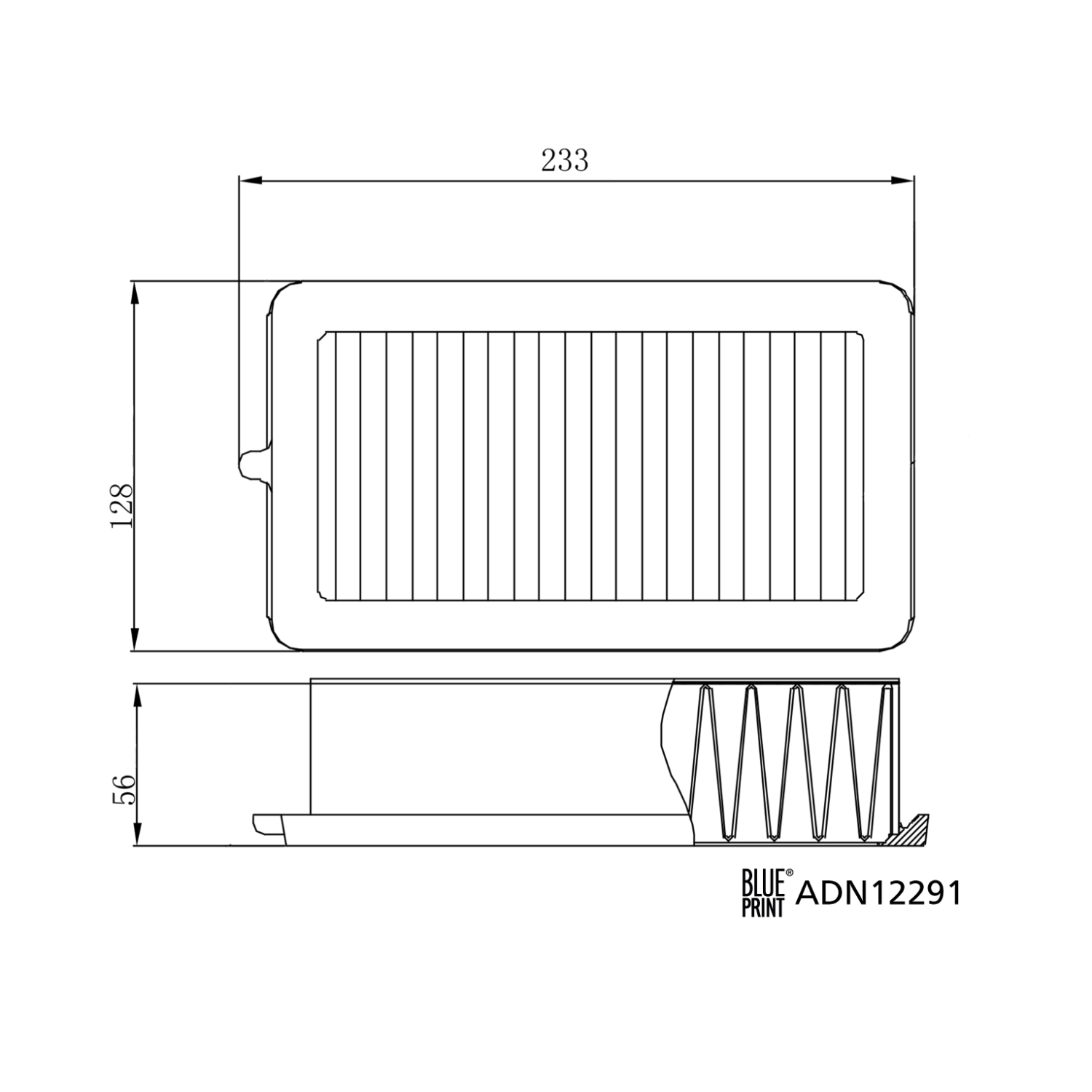 Фильтр воздушный Nissan Micra V 0.9-1.0/1.5DCI 16- фото 12