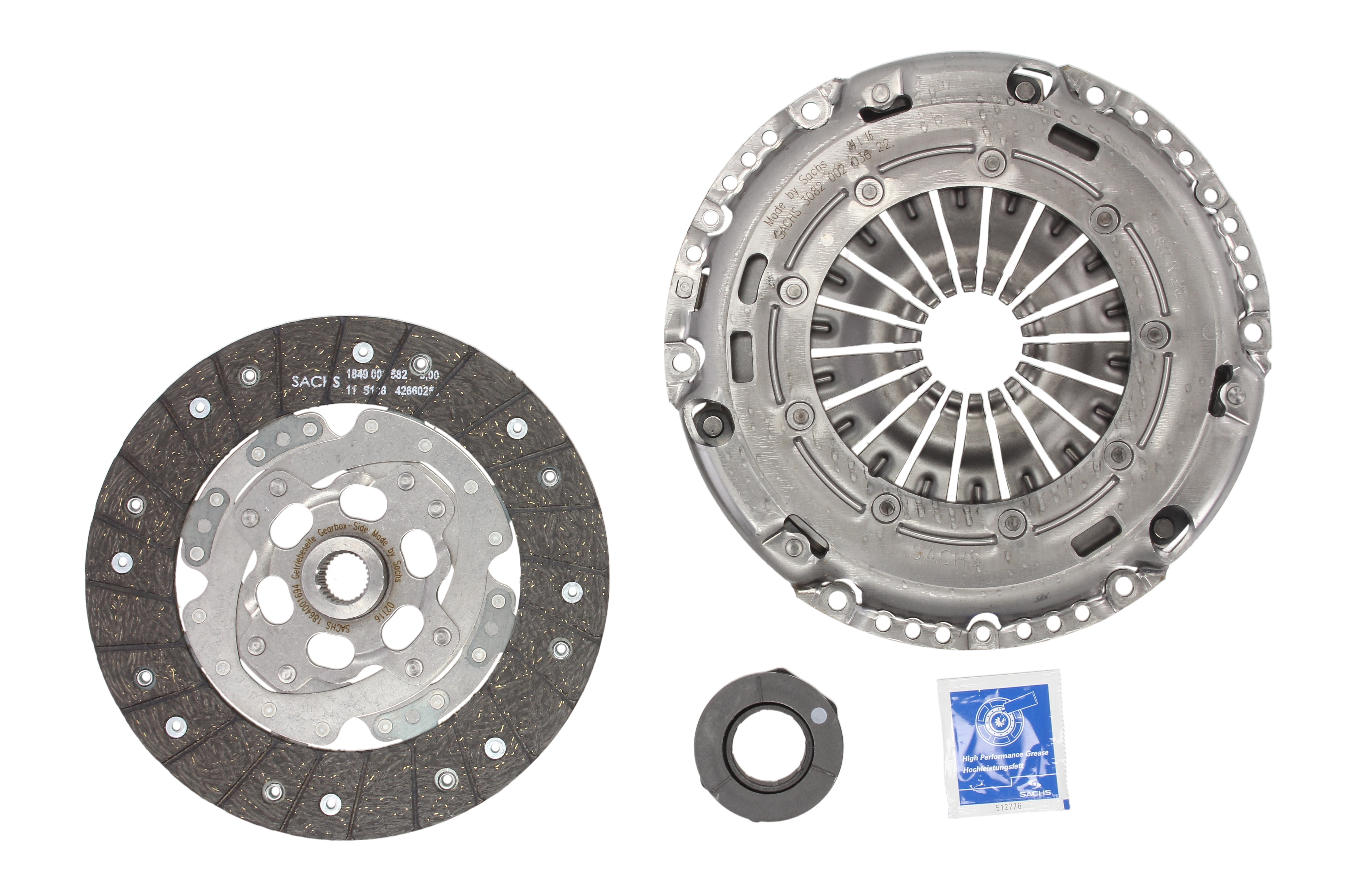 Комплект зчеплення VAG 2.0 TDI A3 (8V1), A3 SPORTBACK (8VA), • LEON (5F1), • LEON SC SACHS (3000 970 073) SACHS фото 3