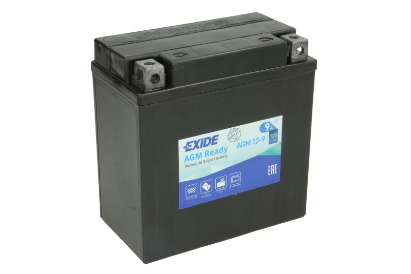 EXIDE startovací baterie APRILIA AF1 125 (SINTESI), (FUTURA), (SPORT PRO), (REPLICA) 88-93, CLASSIC 125 97-99, ETX 125 98-00, RS 125 (EXTREMA), (80 KM/H), (REPLICA), (TUONO) 92-09, RED 125 91-96, SR 50 AC (MOTARD), LC (STREET), R LC DITECH (FACTORY), R LC