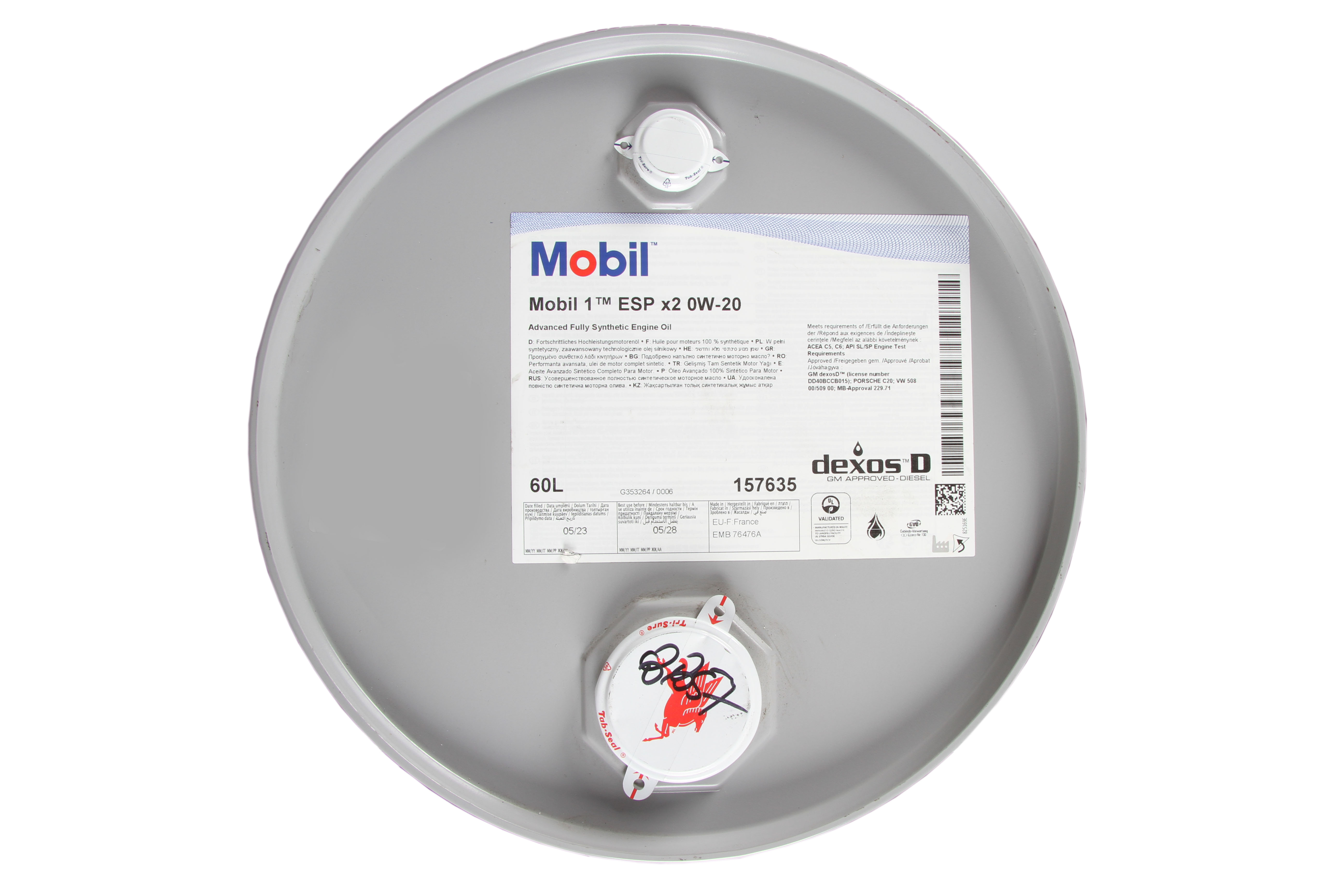 Моторна олива Mobil 1 (1L) 0W20 ,API ILSAC GF-6A, SJ, SL, SM, SN, SN+, SP, SQ, CHRYSLER MS-6395, DEXOS1 GEN3, FIAT 9.55535 CR1, FORD M2C947 A, FORD M2C947 B1, FORD M2C962 A1, GM 6094M фото 6