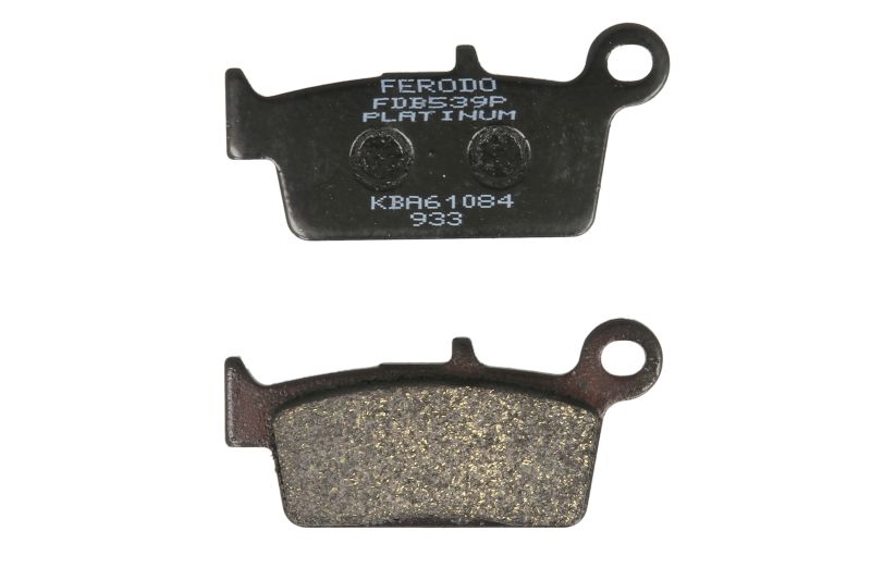 FERODO sada brzdových destiček, kotoučová brzda DERBI GPR 50 (NUDE) 04-06, GAS GAS EC 300, 125, 200, 400FSE, 250 00-07, FSE 450 04-06, MC 125, 250