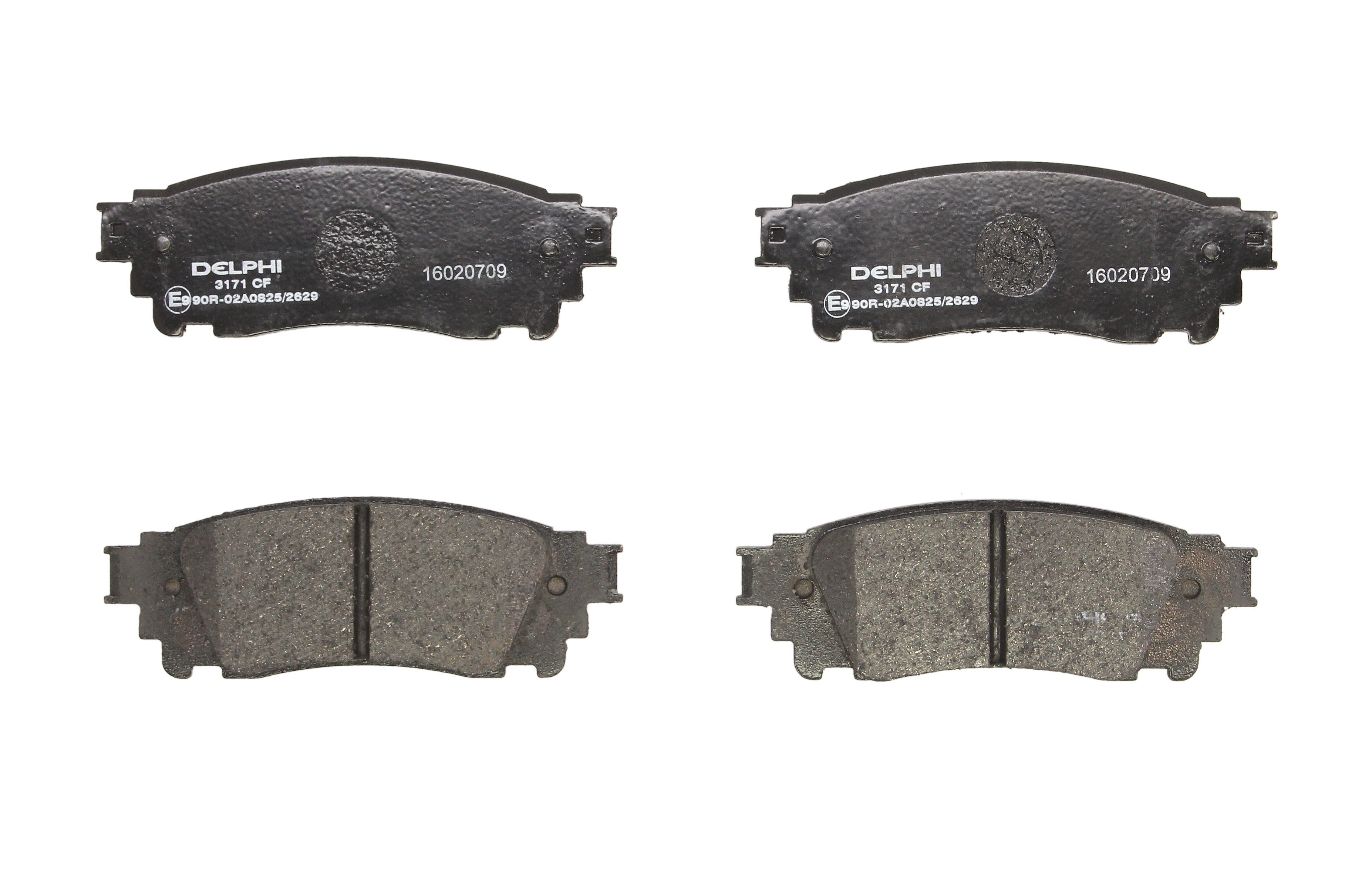 Комплект гальмівних колодок задн , LEXUS ES, NX, UX, TOYOTA CAMRY 2.0-3.5 07.14-