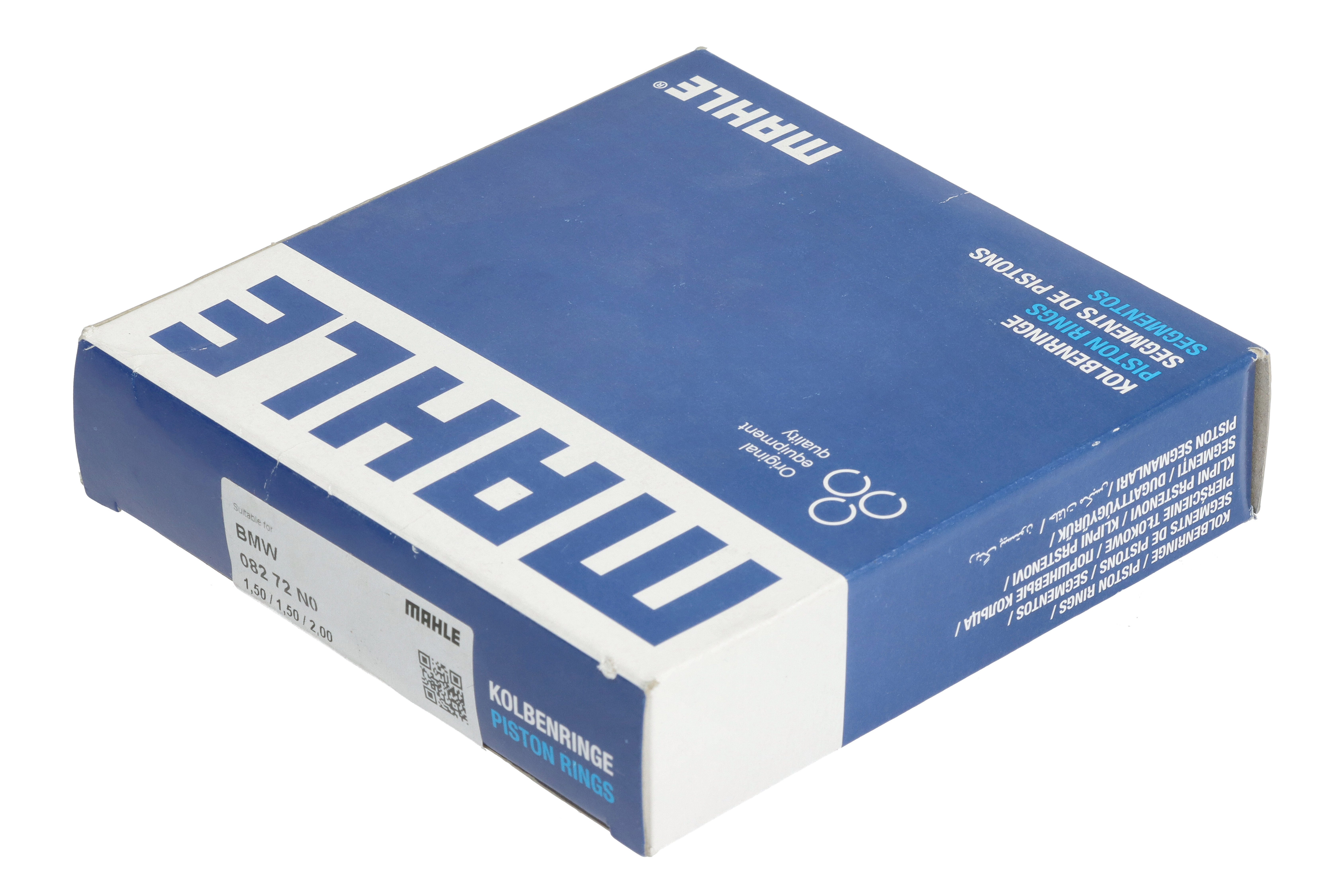 Кільця поршневі BMW 3 (E36)/5 (E34) 1.6i (M42)/1.8i (M40/M43) (84.00mm/STD) (1.5-1.5-2) Mahle фото 4