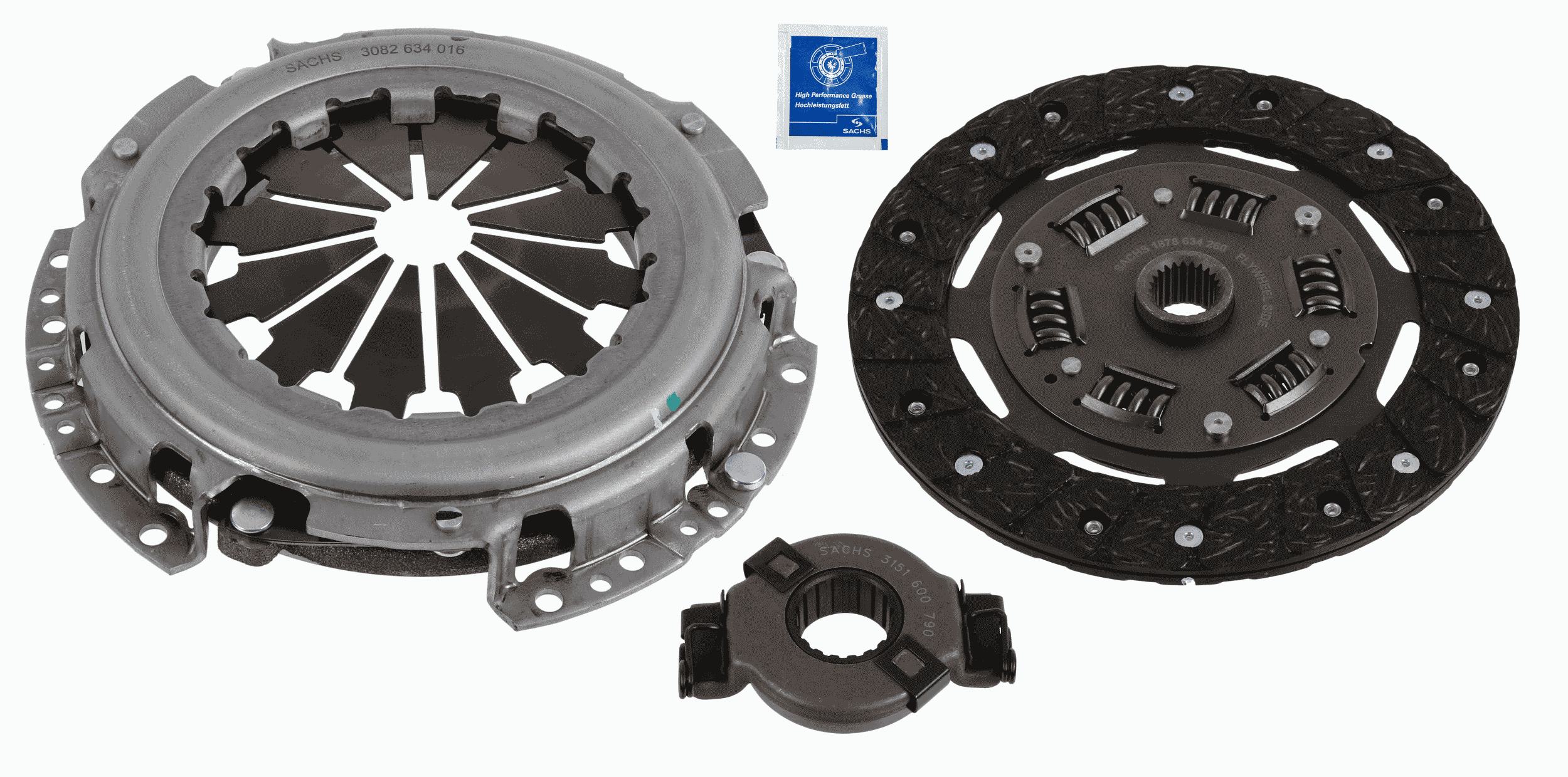 Set kvačila 200mm za vozilo SEAT AROSA, IBIZA 2, INCA