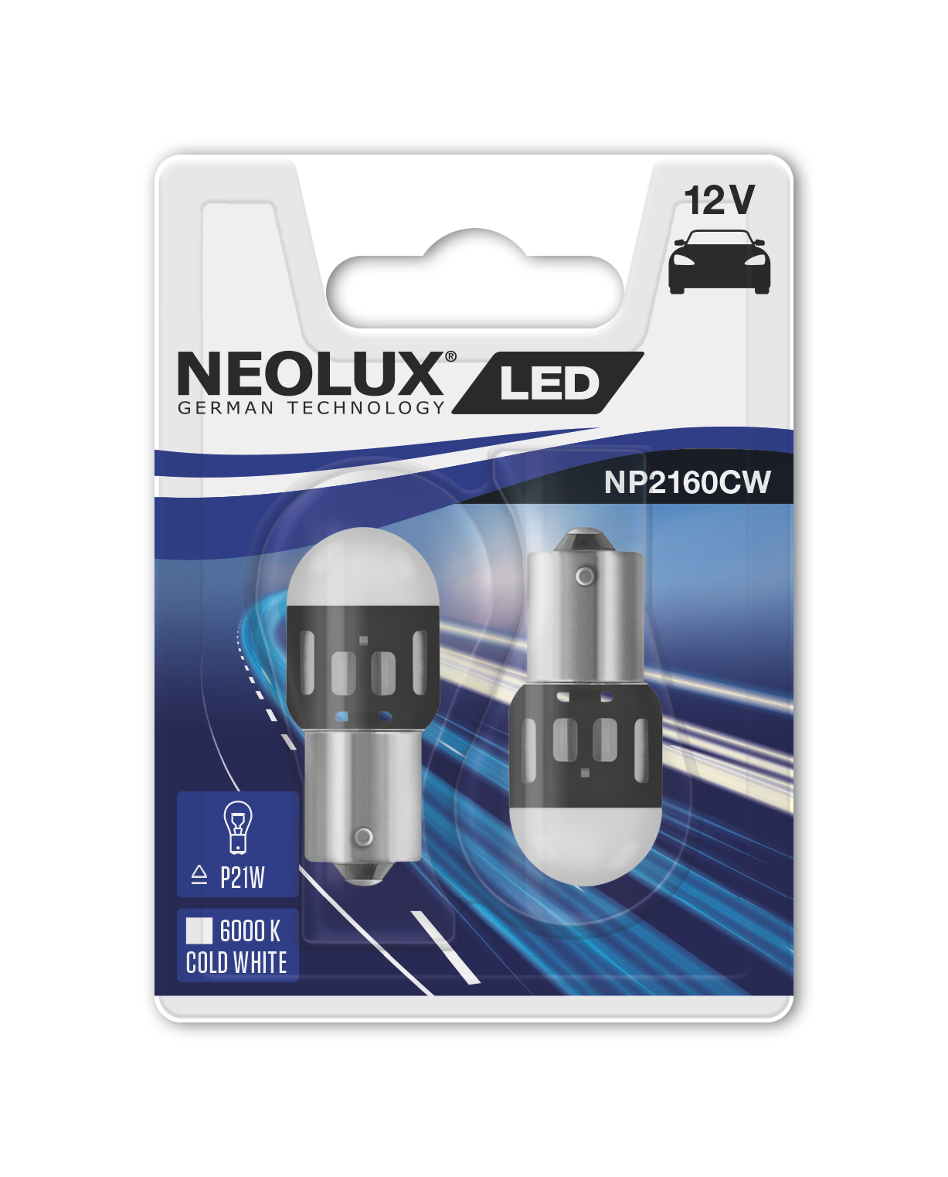 Автолампа світлодіодна P21W LED 12V 1.2W 6000K BA15S / LED RETROFITS / ХОЛОДНЕ БІЛЕ СВІТ NEOLUX (NP2160CW-02B) Neolux фото 3