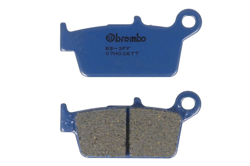 BREMBO sada brzdových destiček, kotoučová brzda AJP PR5 250 (SUPERMOTARD), (ENDURO) 09, BIMOTA BBX 508 12, GAS GAS EC 450FSE, 400FSE, 250, 450FSR, 300, 515FSR, 125, 200 00-19, FSE 450 03-10, FSR 450, 515 08-11, MC 250, 125 00-13, PAMPERA 400 06-09, HM CRE