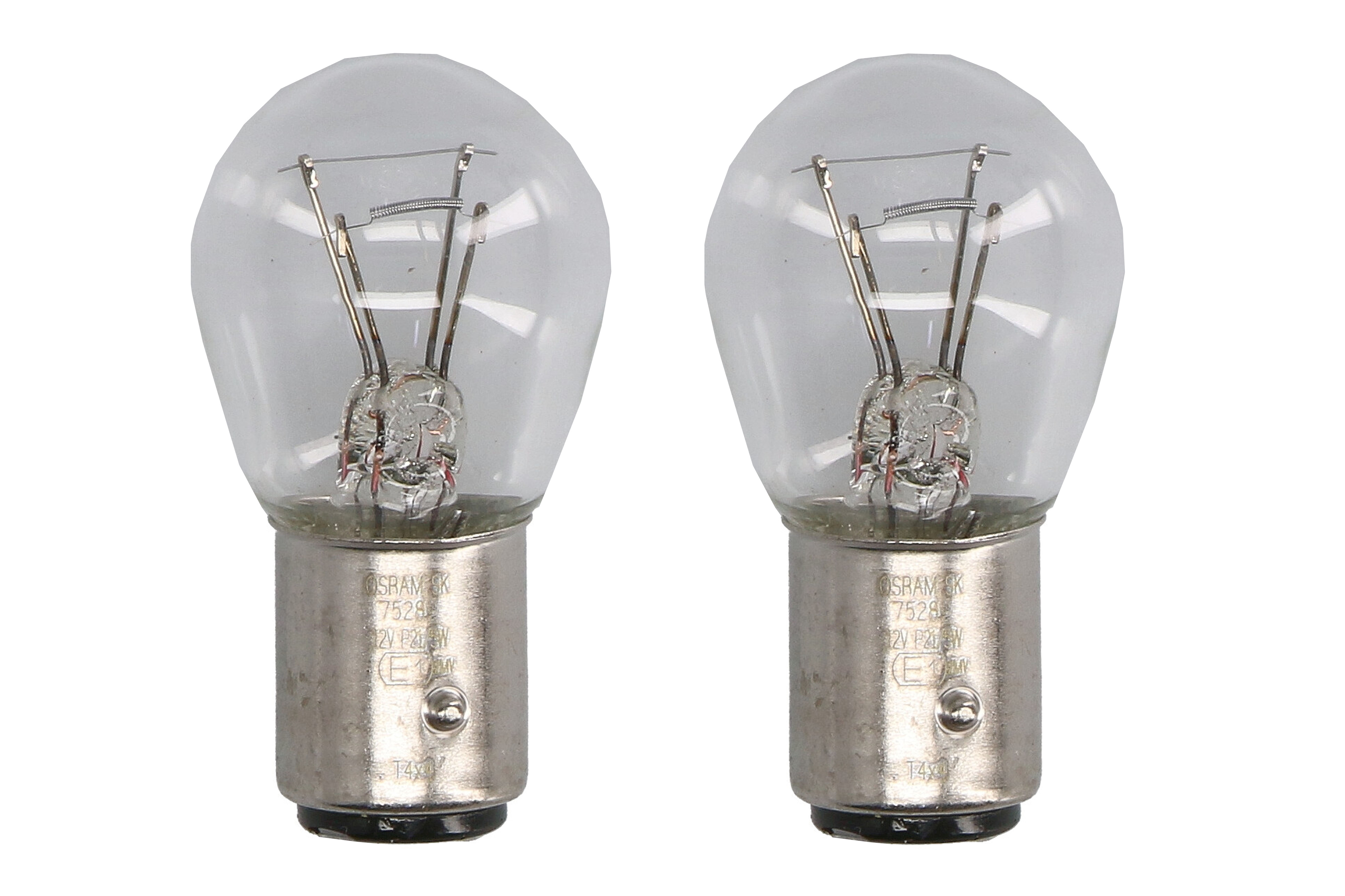 Автолампа 21/5W P21/5W 12V 21/5W BAY15D/ORIGINAL LINE/2ШТ. BLISTER OSRAM (7528-2BL) osram фото 3