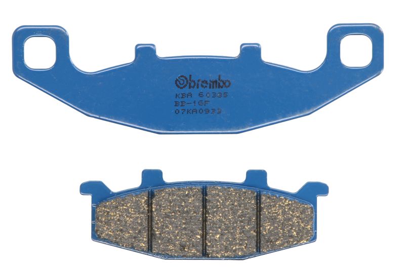 BREMBO sada brzdových destiček, kotoučová brzda KAWASAKI ER 500 (TWISTER) 97-00, EX 500 (NINJA), 400 (NINJA) 87-95, GPX 250R, 600R, 750 (BLACBKIRD), 750 (WARBIRD), 400R, 1000R 87-96, GPZ 900R (NINJA), 750R 87-94, GTR 1000 94-03, KDX 250 (BALIUS) 91, KL 65