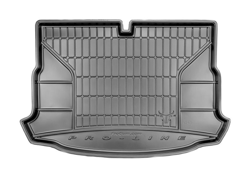 Set Covorase Auto Si Tavita Portbagaj Volkswagen SCIROCCO III (137, 138) din 2008-2017, Cauciuc, Protectie Porbagaj, 4x Stickere auto cu Volkswagen