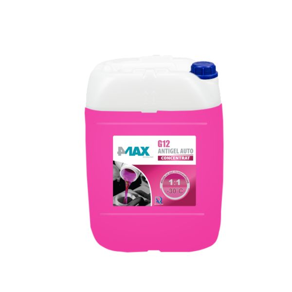 Antigel lichid racire rosu, G12, fara silicati 20L