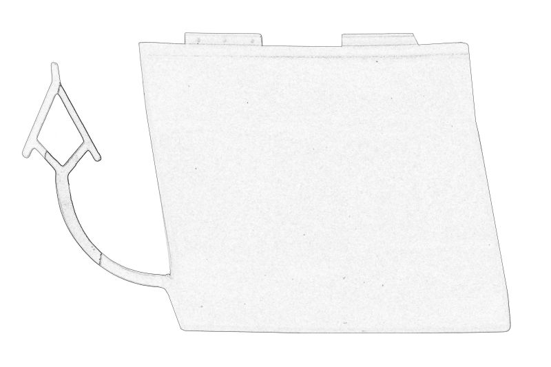 Elemene bara - Capac carlig remorcare Fata potrivit VW CALIFORNIA T6 CAMPER, MULTIVAN T6, TRANSPORTER T6, TRANSPORTER T6 / CARAVELLE T6 04.15-08.24 potrivit VW