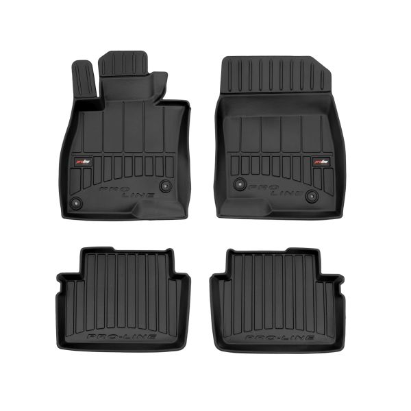 Set Covorase Auto Si Tavita Portbagaj MAZDA 6 Estate (GJ, GL) din 2012-2020, Cauciuc, Protectie Porbagaj, 4x Stickere auto cu MAZDA