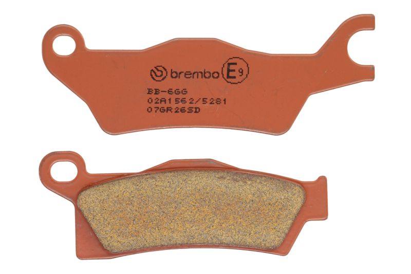 Levně BREMBO sada brzdových destiček, kotoučová brzda BMW R 80 RT 82-84, CAN-AM OUTLANDER. 500 EFI 13-15, RENEGADE 500 EFI 10-15, SUZUKI GSX 400 FE (KATANA)