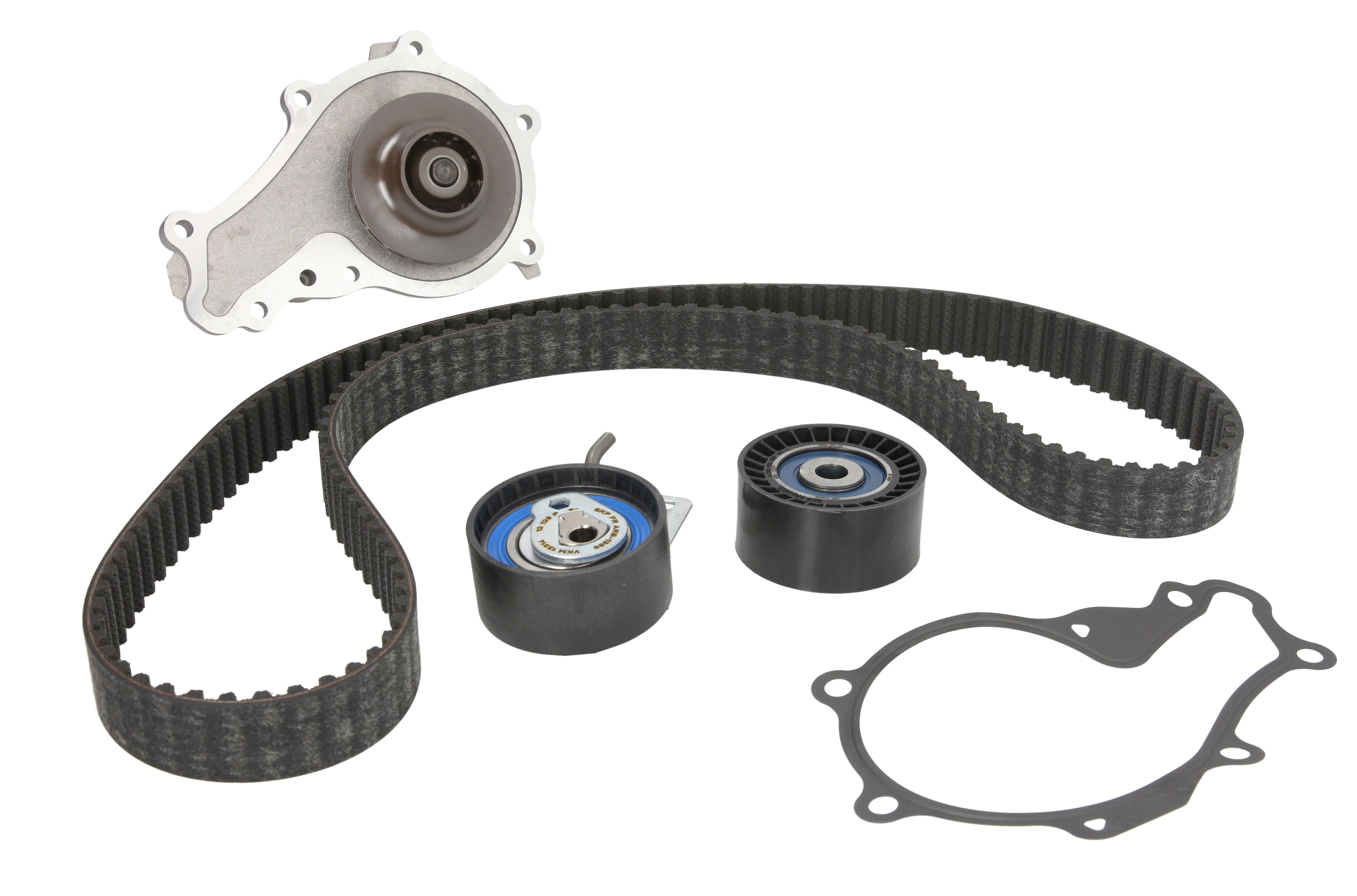 Комплект ГРМ (ремінь + ролик + водяний насос) DS DS 3, CITROEN C3 II, DS3, FORD FIESTA V, FIESTA VI, KUGA II, MAZDA 2, PEUGEOT 2008 I, 206+, 207, 208, 208 I 1.4D/1.5 11.01-