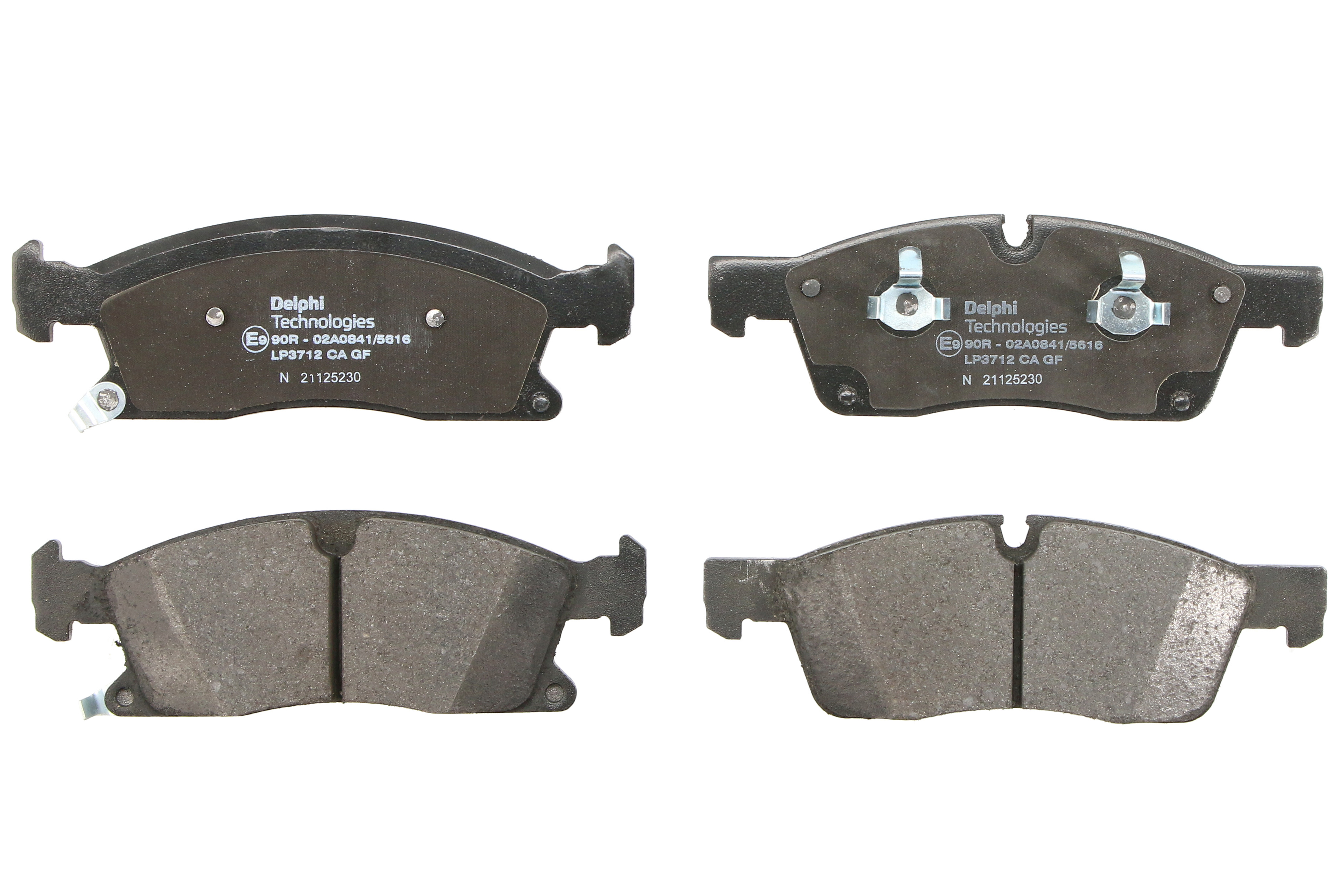 Комплект гальмівних колодок передн , DODGE DURANGO, JEEP GRAND CHEROKEE, GRAND CHEROKEE IV 3.0-6.4 11.10-