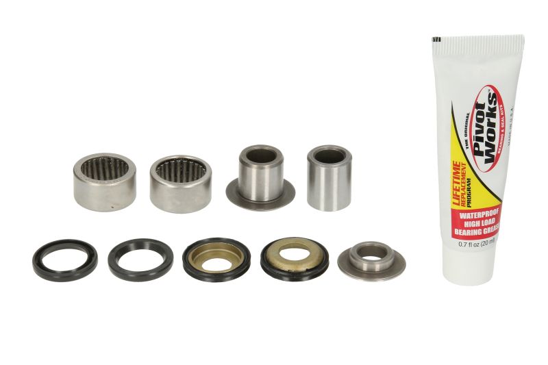 PIVOT WORKS opravné sady uložení tlumičů KAWASAKI KLX 140, 450R 08-17, KX 85, 100, 125, 450F, 250F, 250, 80 98-18, SUZUKI RM-Z 250 04-18