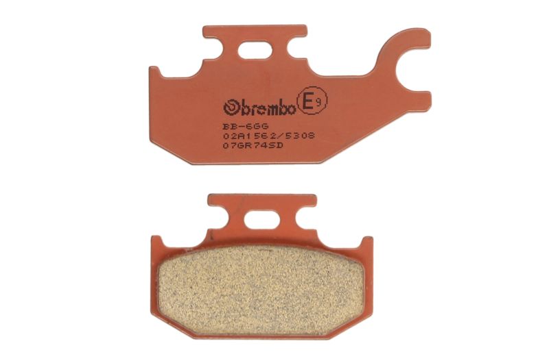 BREMBO sada brzdových destiček, kotoučová brzda SUZUKI LT-A 750XZ (KINGQUAD), 750X (KINGQUAD), 750XPC (KING QUAD AXI POWER ST.), 750XP (KING QUAD AXI