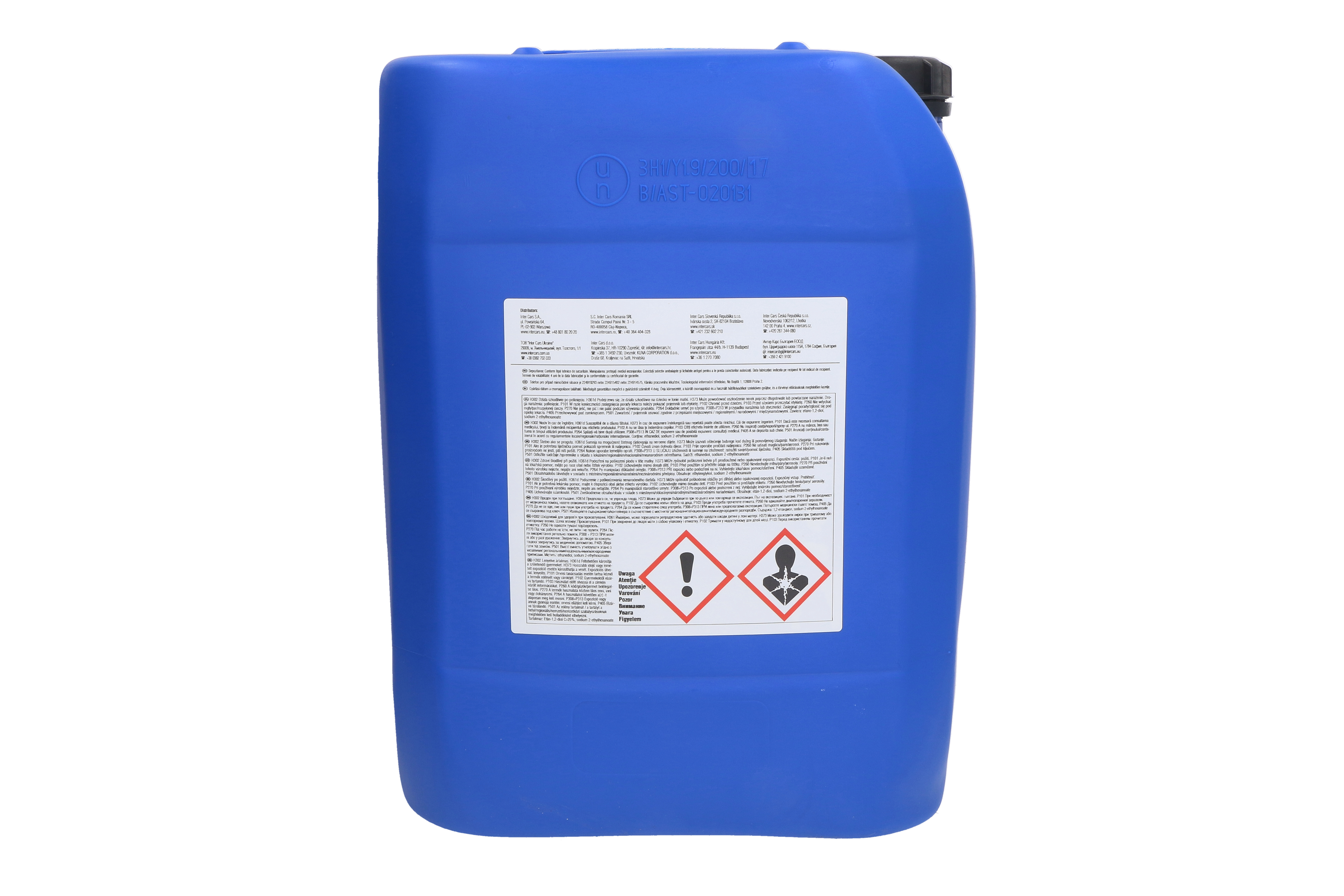 Концентрат антифризу (тип охолоджувача G12++/G40) (20L, 1:1=-37°C), Si-OAT, фіолетовий, стандартний: AFNOR NF R 15-601 TYPE 1, AS 2108-2004, ASTM D3306, ASTM D4340, BS 6580, China GB 29743-2013, CUMMI фото 2